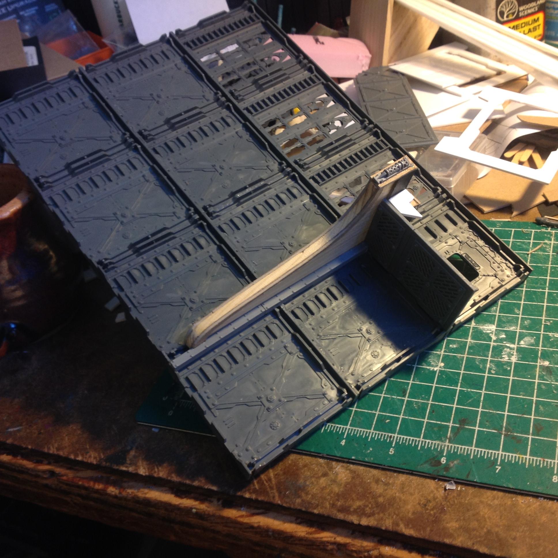 Homemade, Kitbash, Necromunda, Scratch Build, Spacehulk, Terrain, Waaazag, Warhammer 40,000, Work In Progress