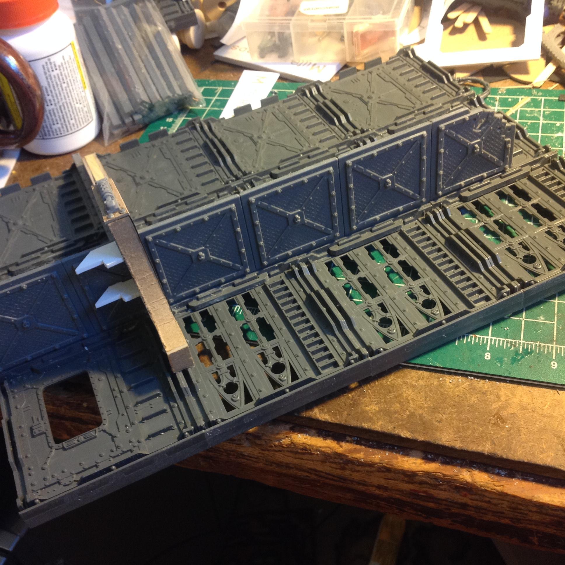 Homemade, Kitbash, Necromunda, Scratch Build, Spacehulk, Terrain, Waaazag, Warhammer 40,000, Work In Progress