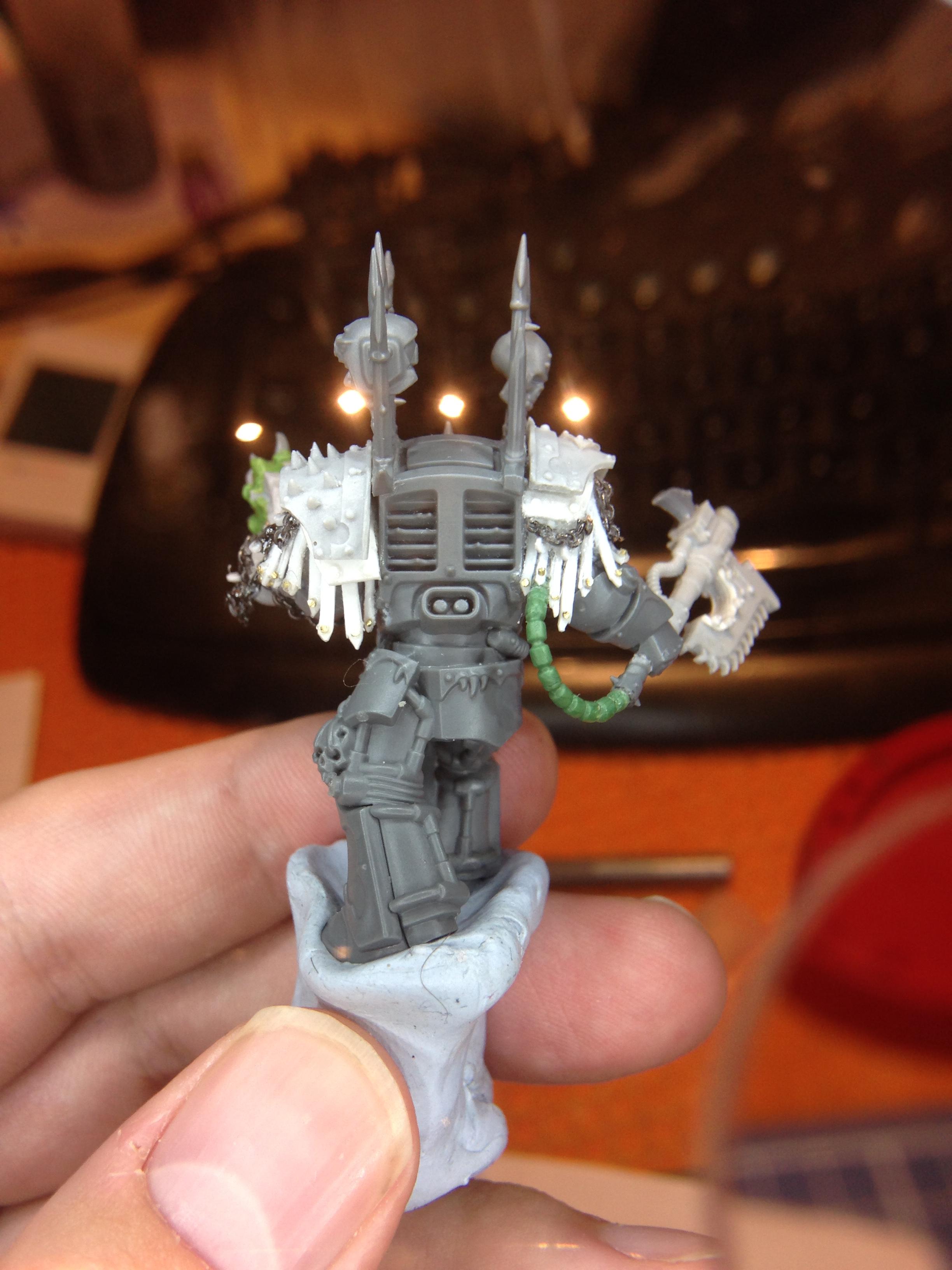 Black Legion, Bringers Of Despair, Cataphractii, Chaos Space Marines, Chaos Undivided, Conversion