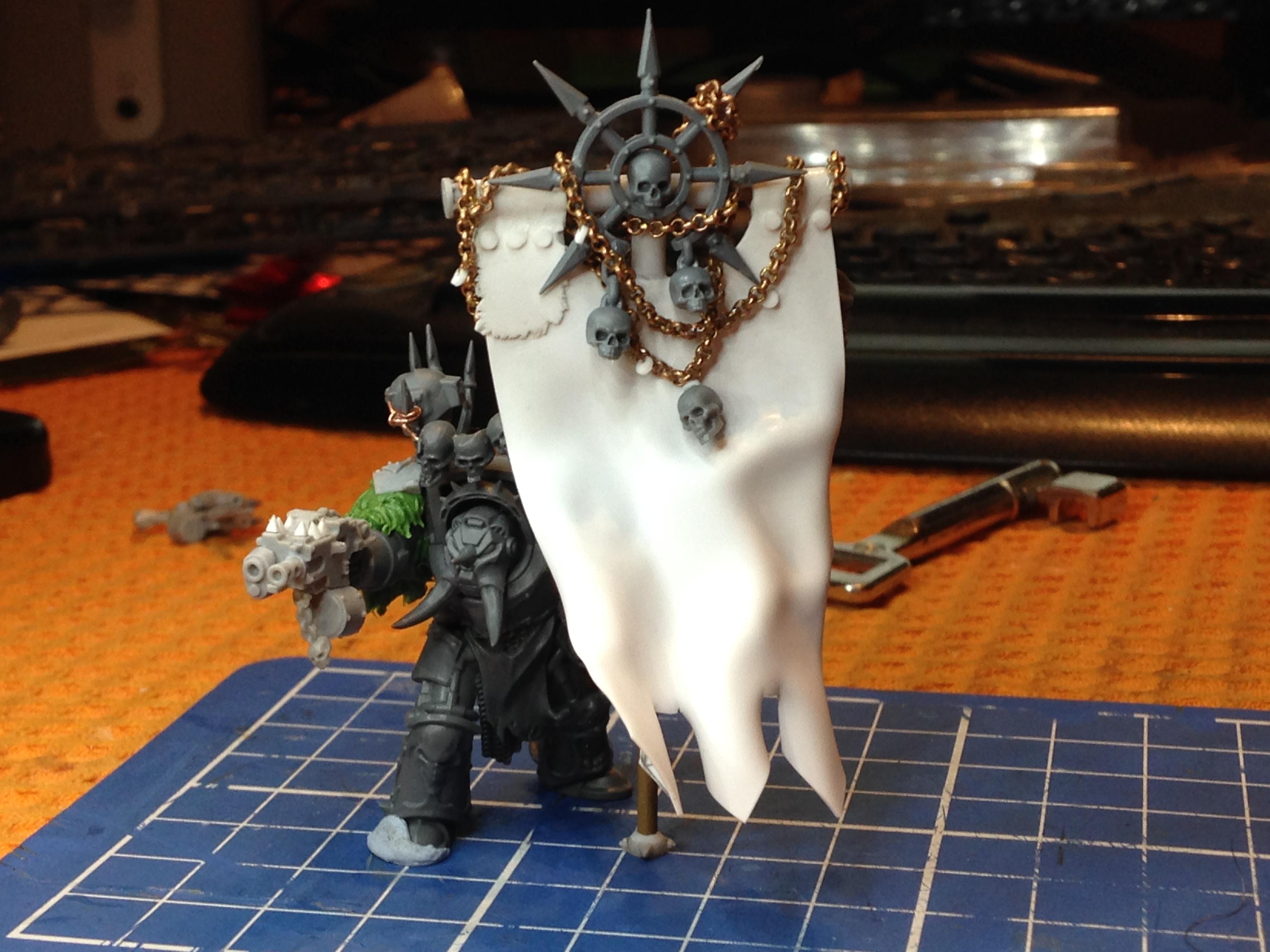 Black Legion, Bringers Of Despair, Cataphractii, Chaos Space Marines, Chaos Undivided, Conversion