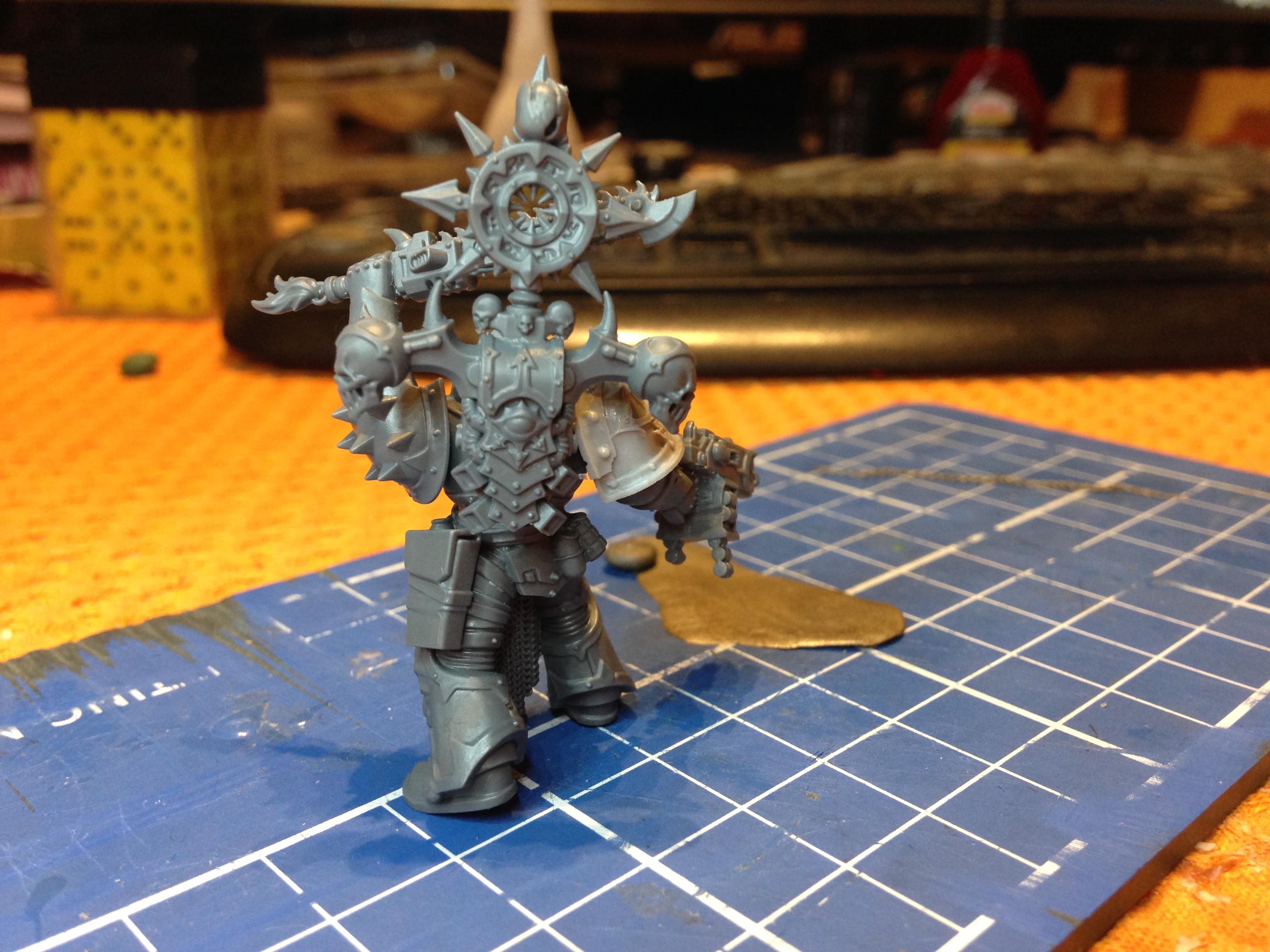 Aspiring Champion, Black Legion, Chaos Space Marines, Chaos Undivided, Conversion