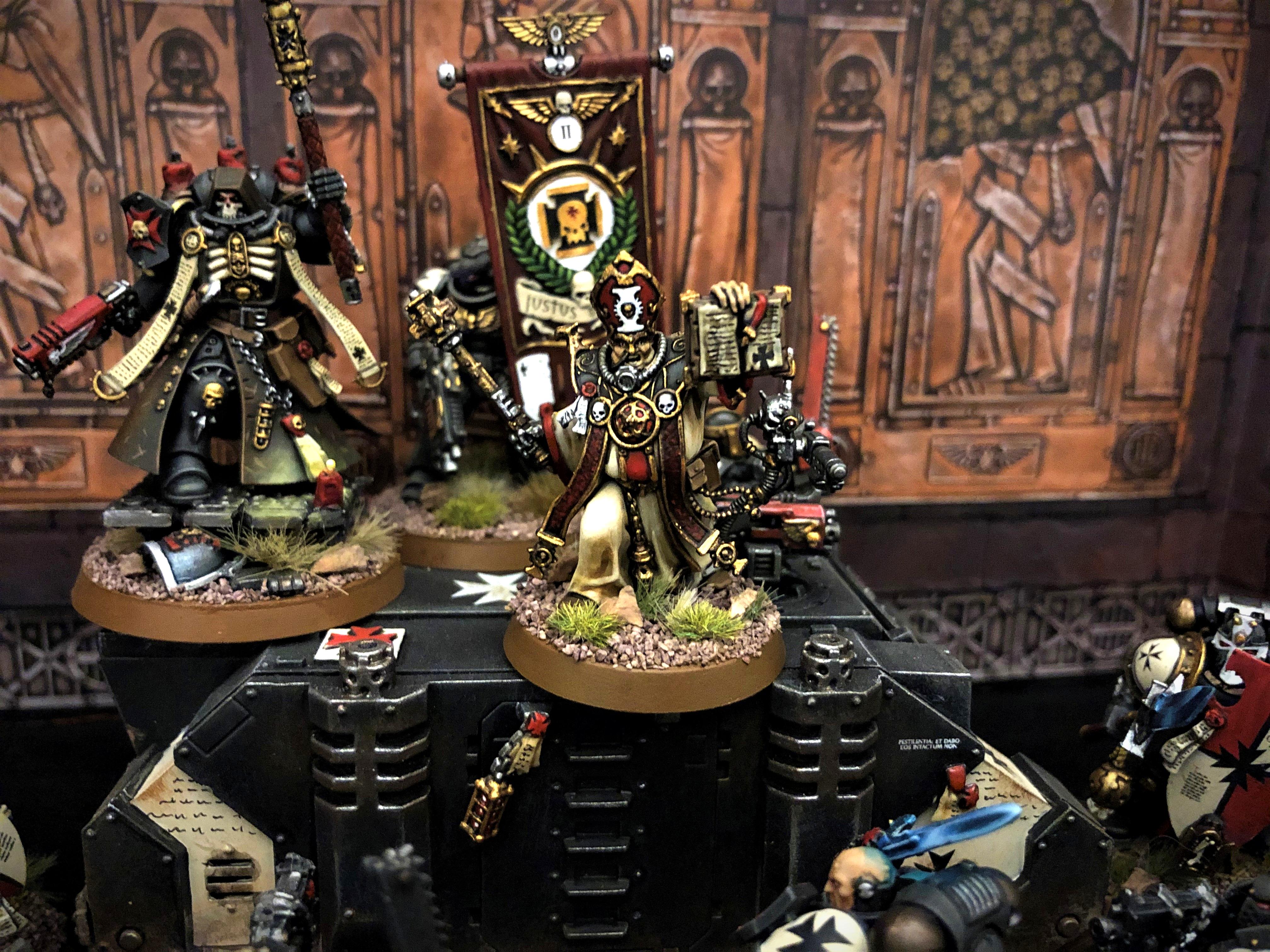 Black Templar Priest, Ministorum Priest, Taddeus
