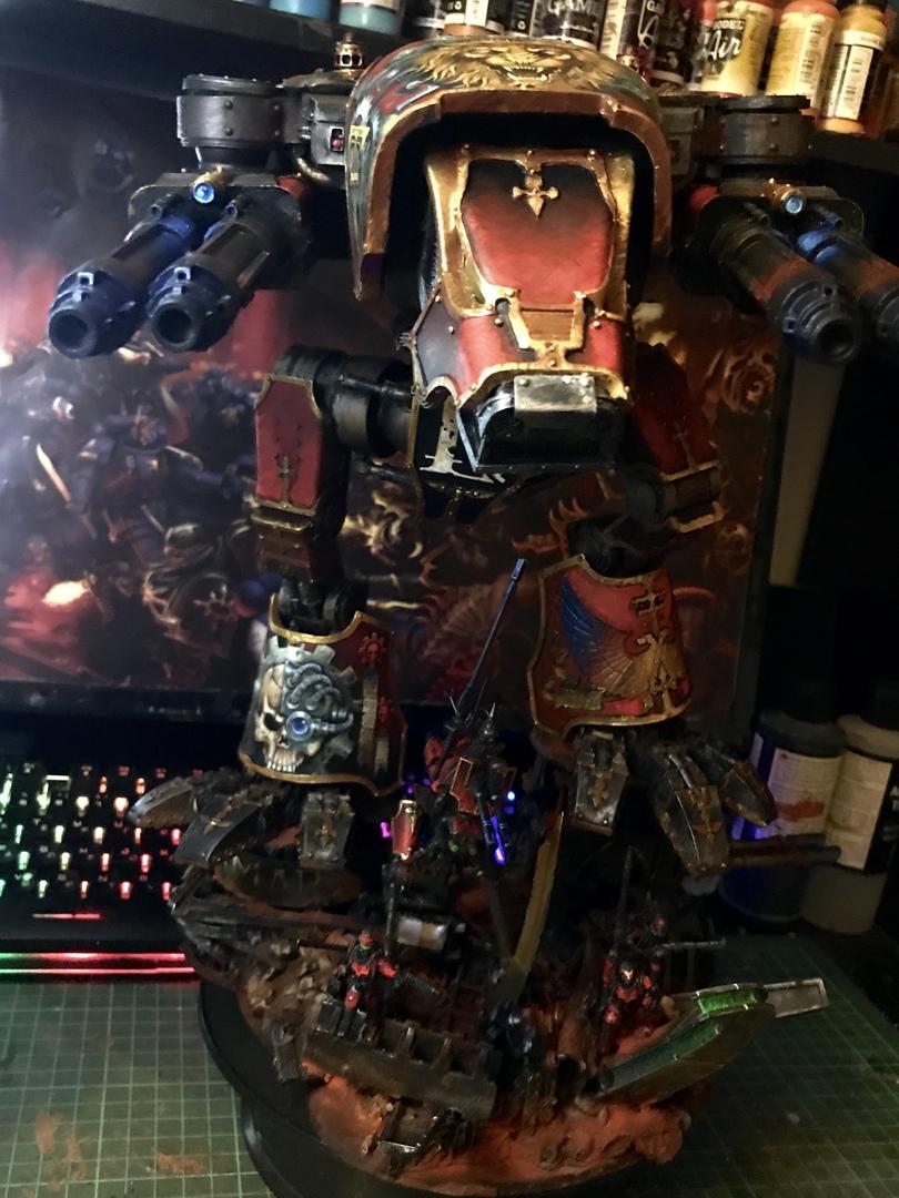 Freehand, Titan, Warhammer 40,000, Warhound