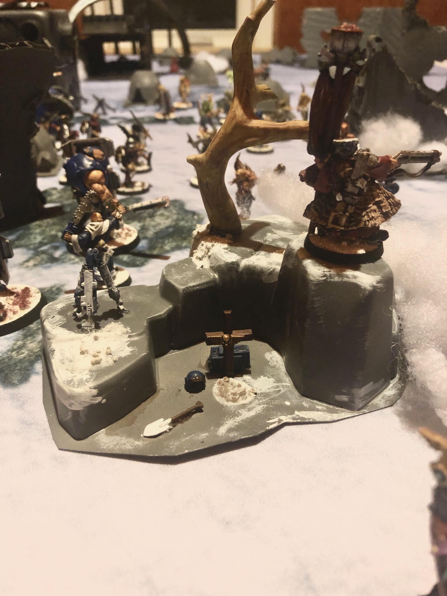 Astra Militarum, Crusaders, Game Table, Guardsmen, Imperial Guard, Imperium, Infantry, Sergeant Harker, Table War, Warhammer 40,000