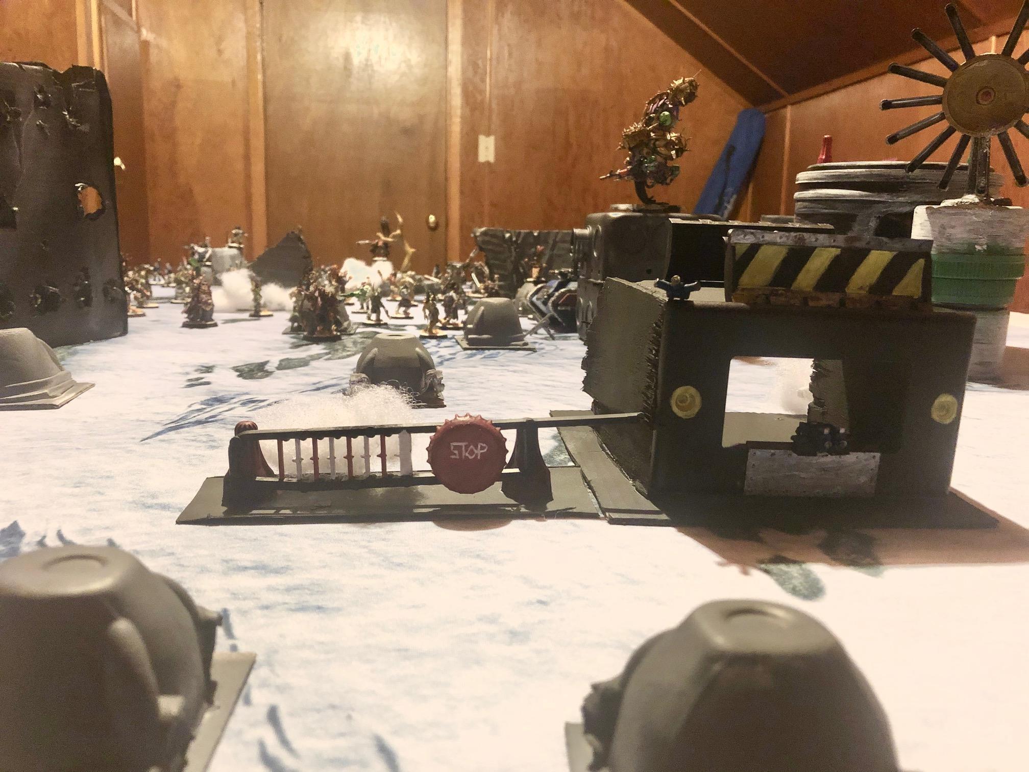 Astra Militarum, Crusaders, Game Table, Guardsmen, Imperial Guard, Imperium, Infantry, Table War, Terrain, Warhammer 40,000