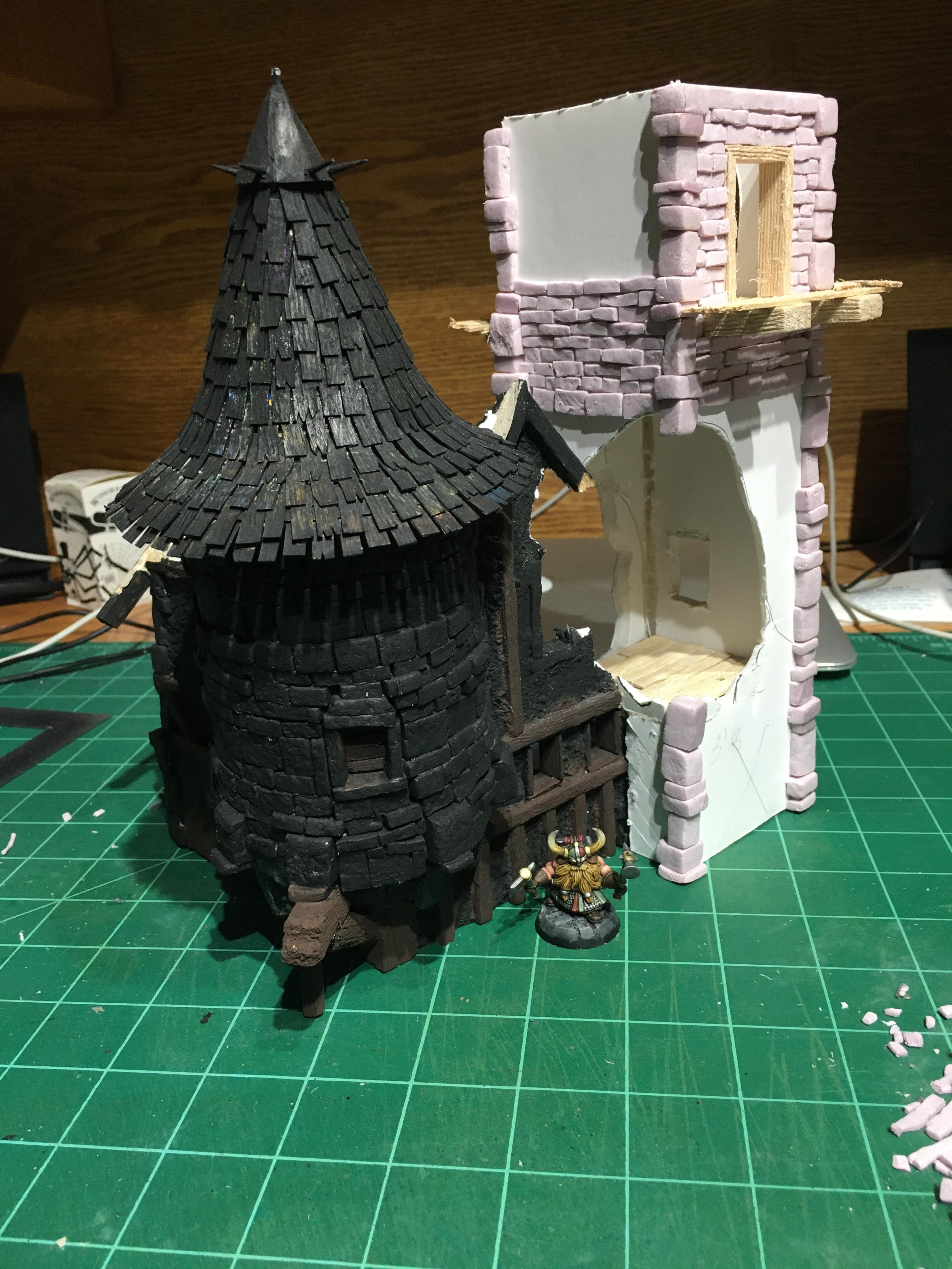 Mordheim, Scratch Build, Terrain