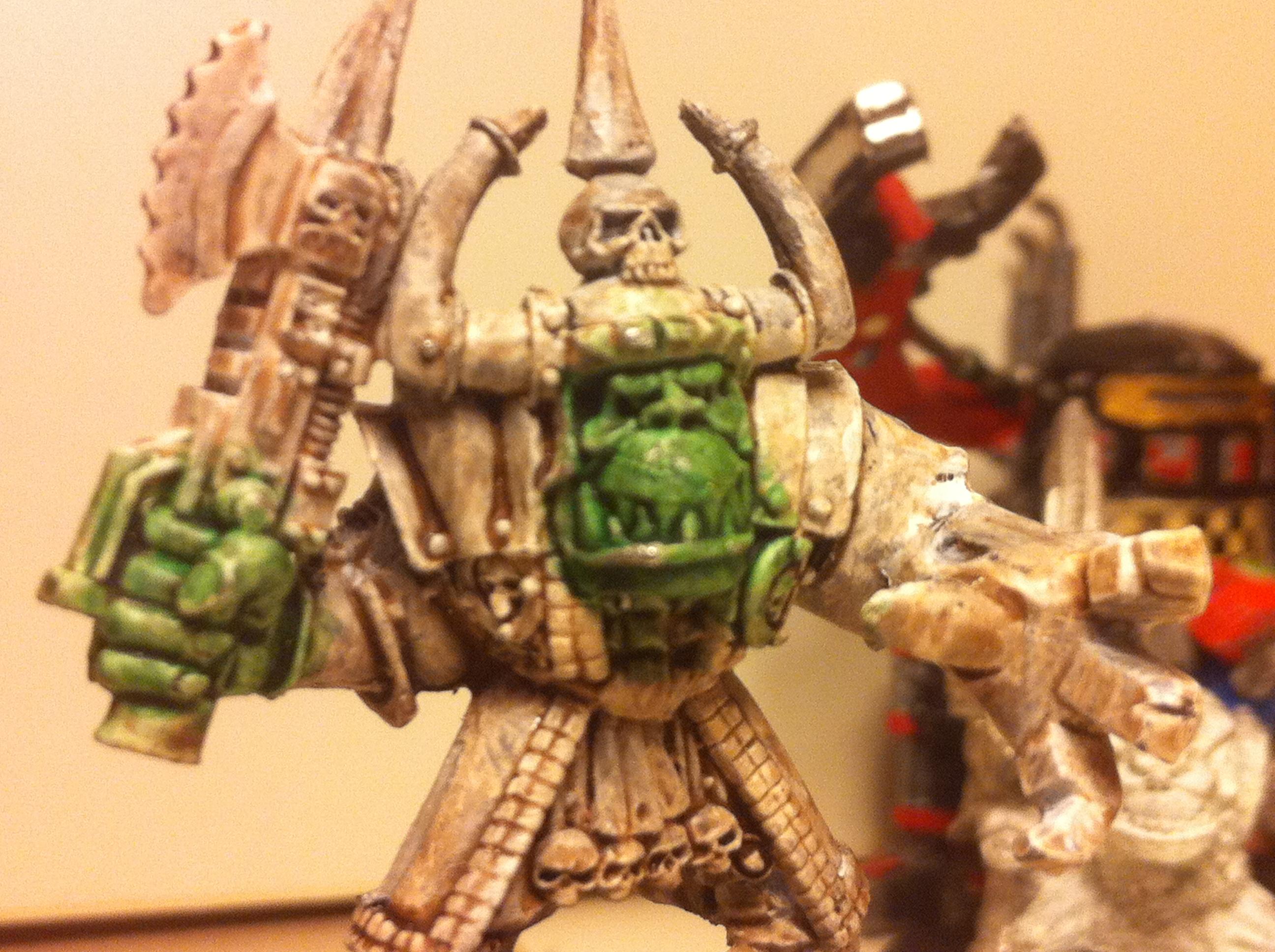 Boss, Conversion, Cool, Gigant, Hopper, Huge, Humor, Nob, Oldhammer, Oldschool, Orks, Rt, Scratch Build, Squigg, Squigs, Waaagh