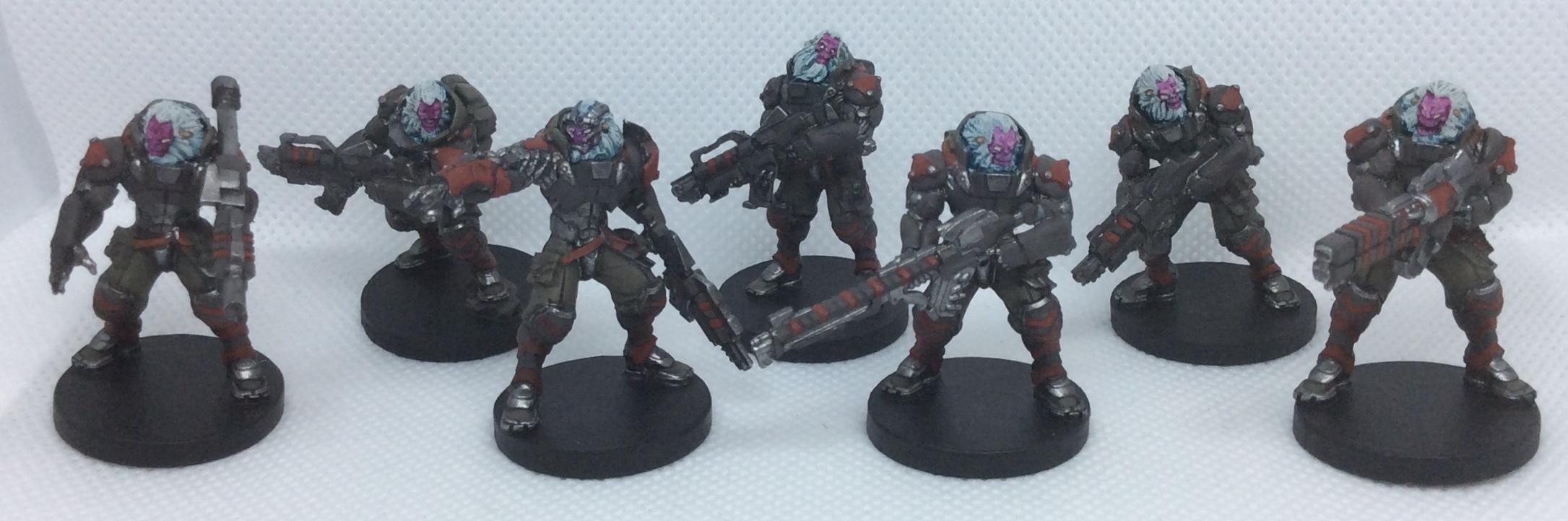 Corvus Belli, Infinity, Morat, Vanguard Infantry