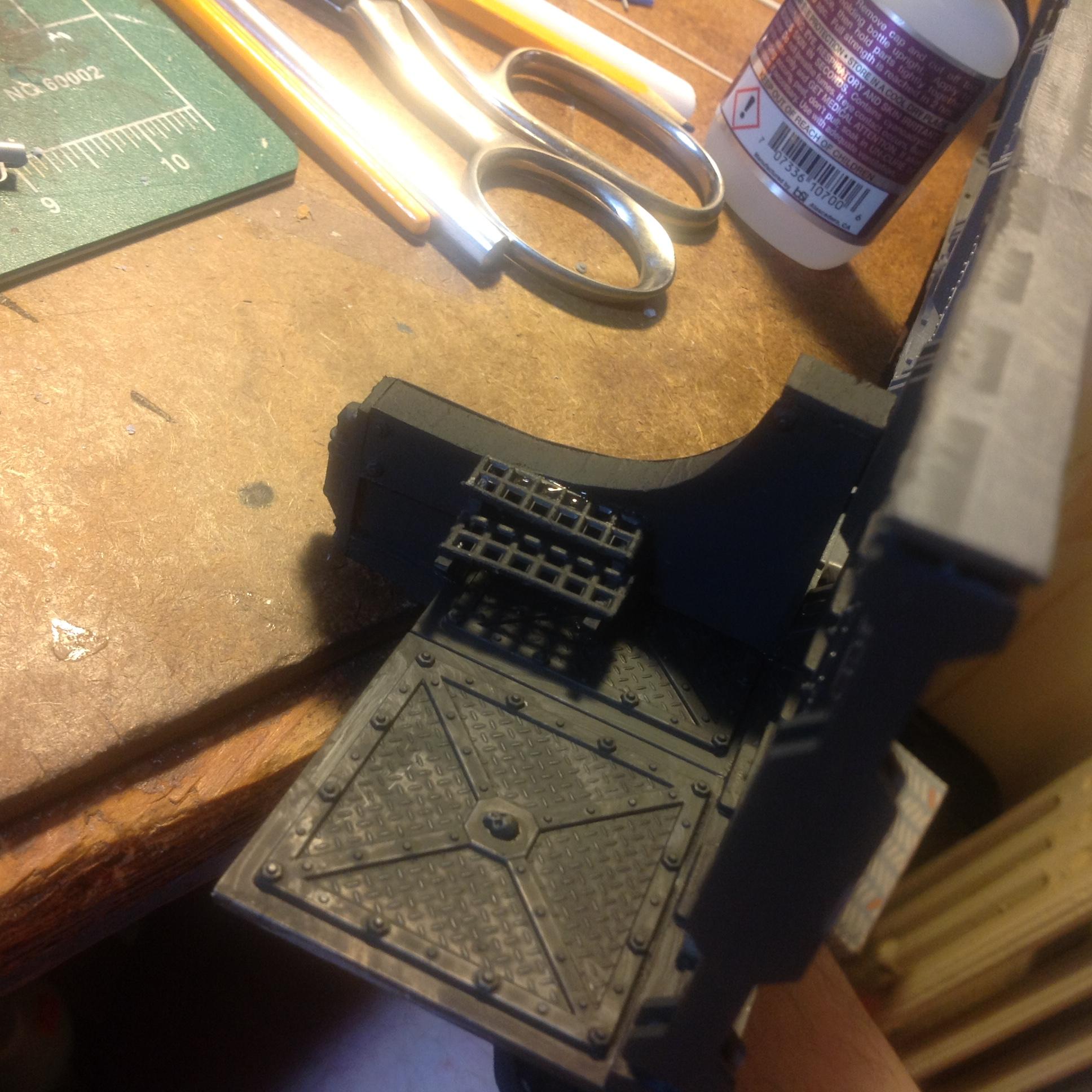 Stairs, Terrain, Waaazag, Warhammer 40,000, Work In Progress