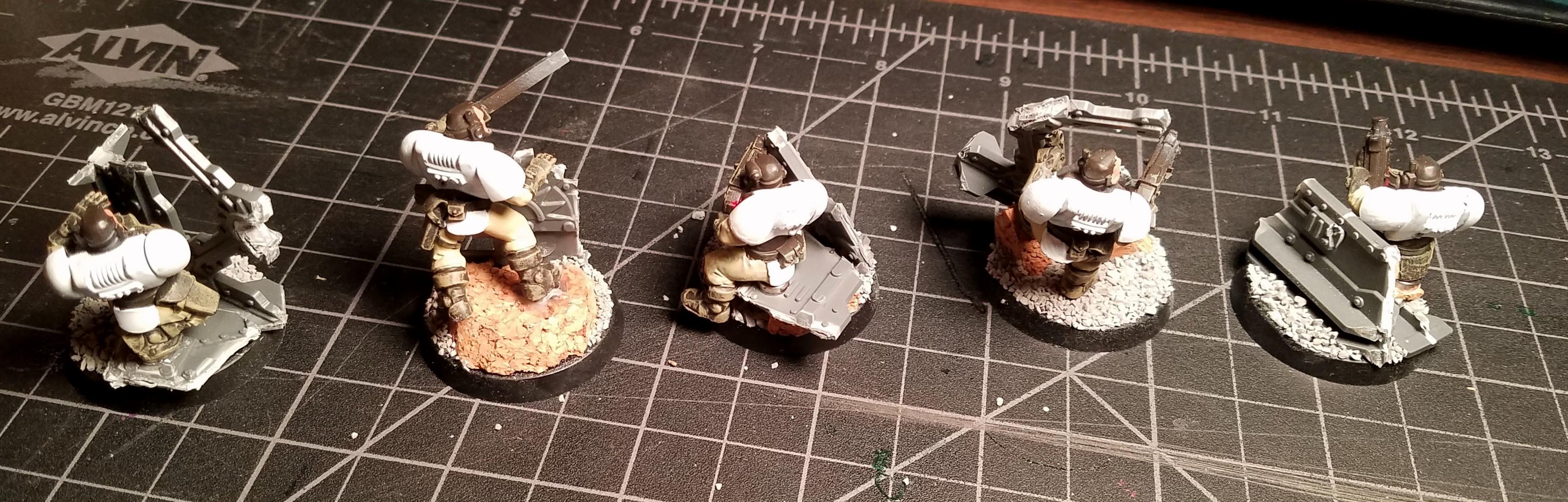 Storm Scouts magnetized and based