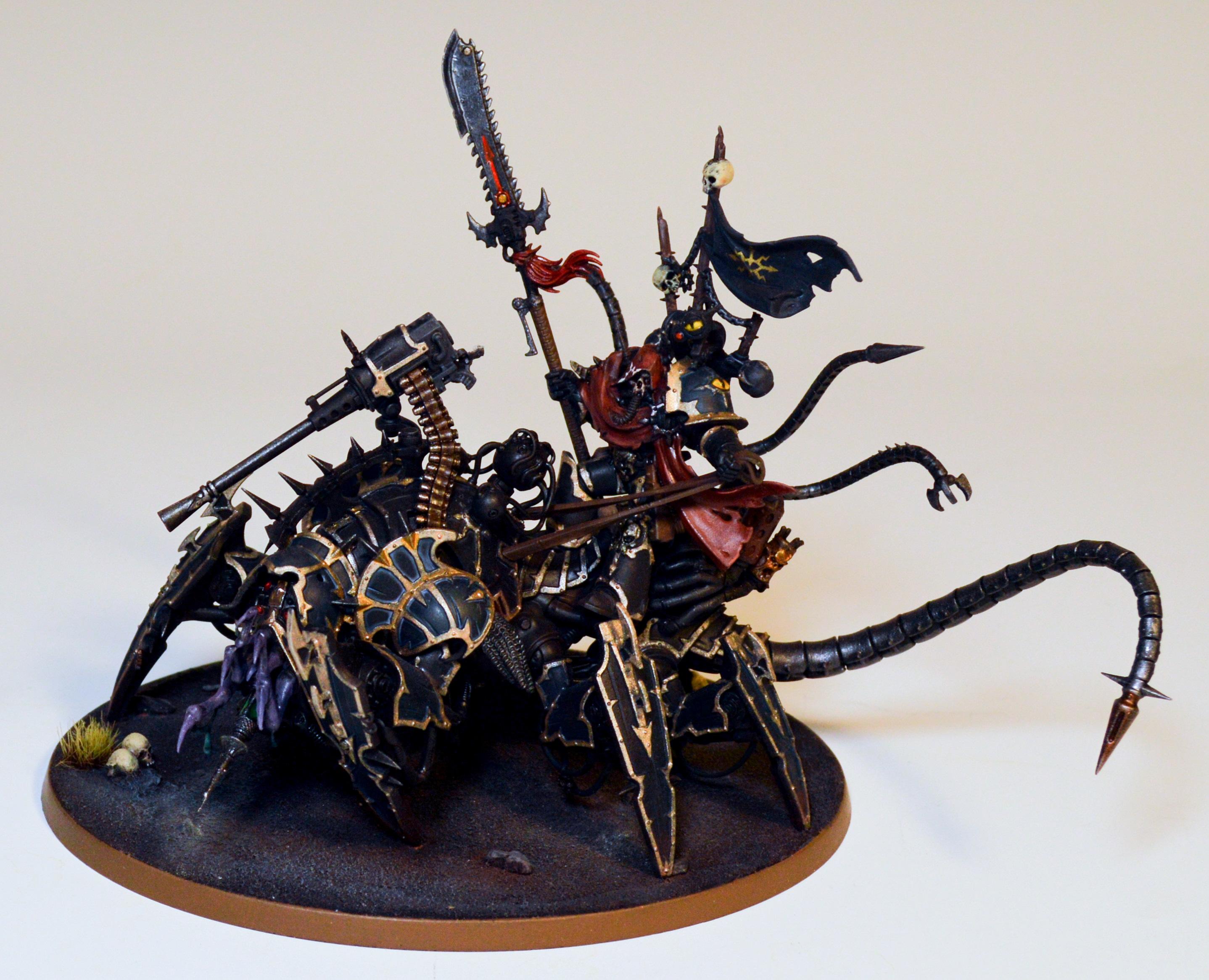 Arch-lord Discordant, Chaos, Chaos Space Marines, Dark Mechanicus, Vex Machinator