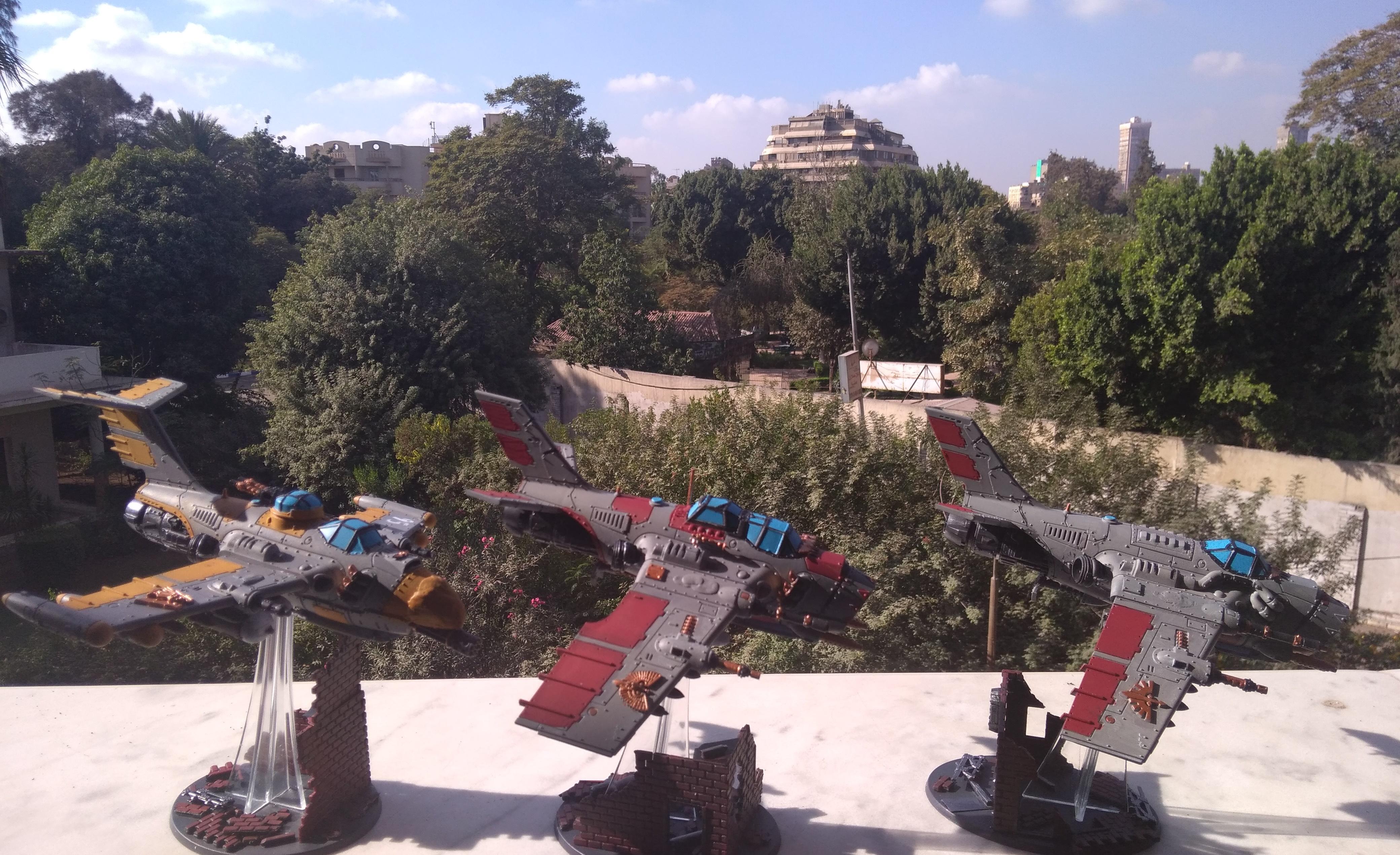 Avenger, Counts As, Dakkajet, Fighter, Flyer, Imperial Guard, Orks, Thunderbolt