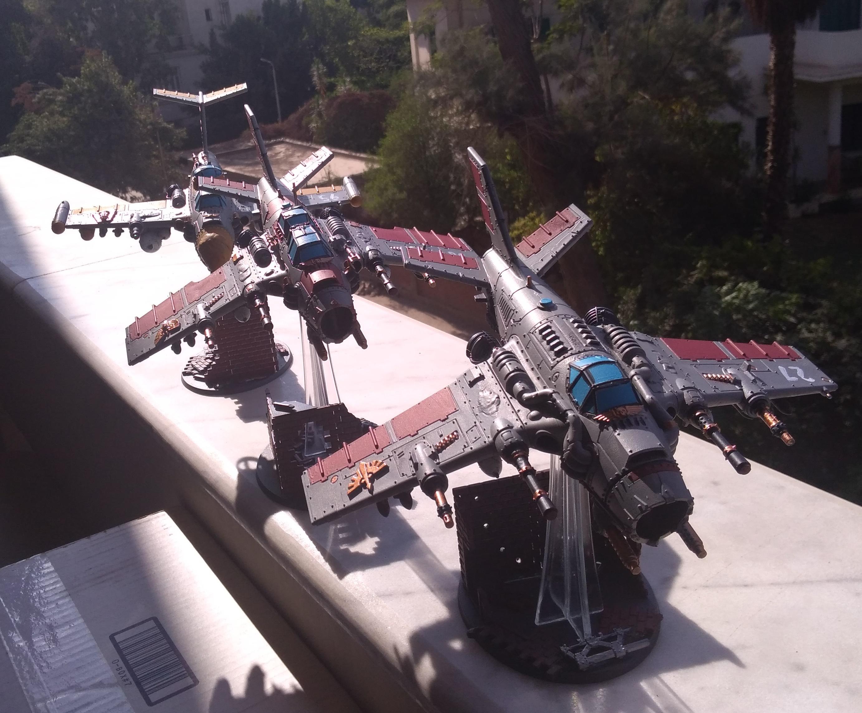 Avenger, Counts As, Dakkajet, Fighter, Flyer, Imperial Guard, Orks, Thunderbolt