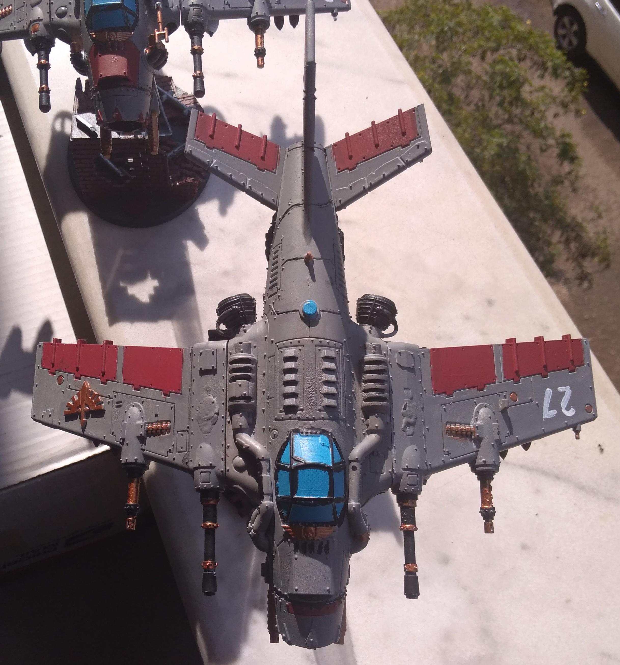 Avenger, Counts As, Dakkajet, Fighter, Flyer, Imperial Guard, Orks, Thunderbolt