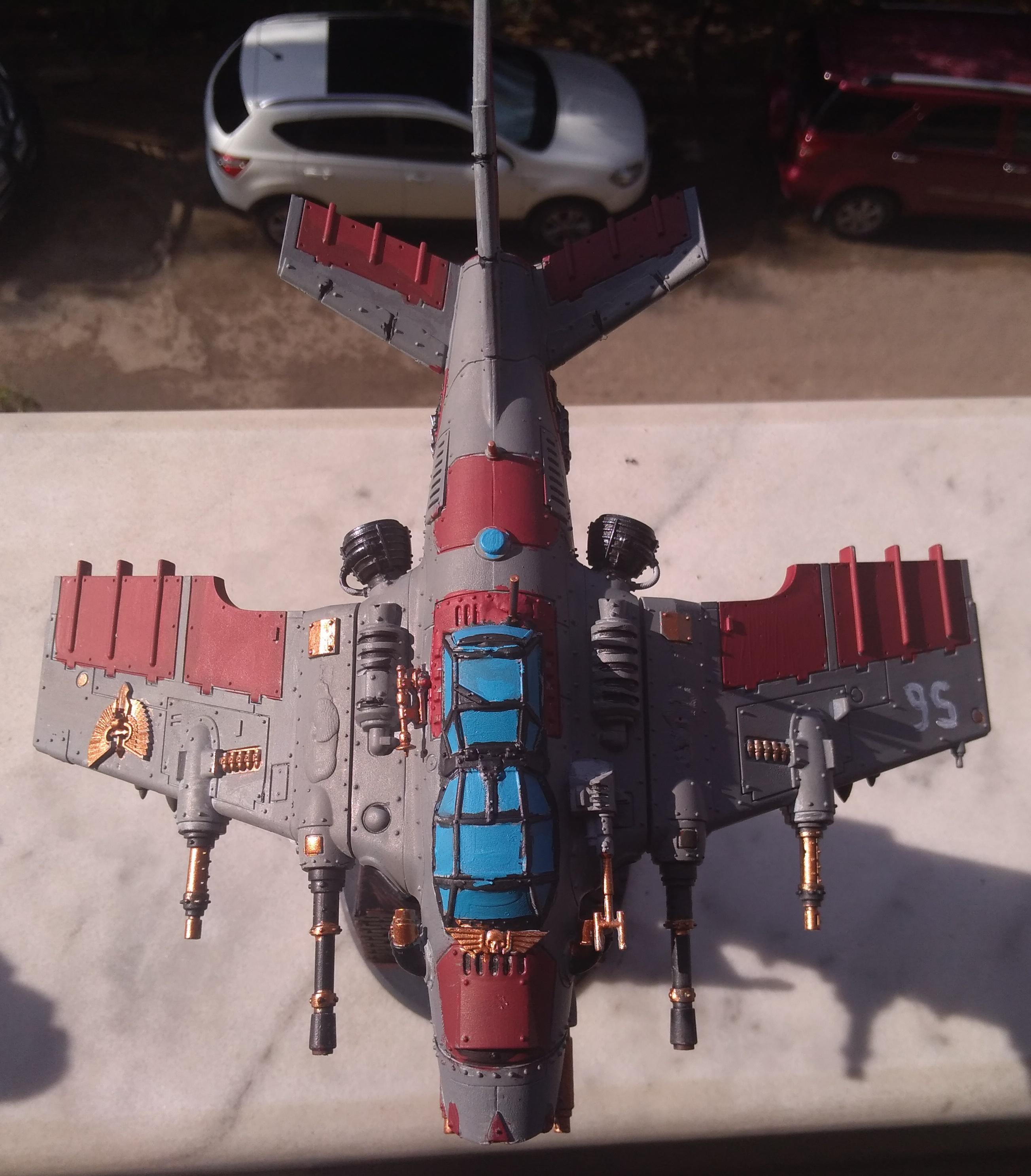 Avenger, Counts As, Dakkajet, Fighter, Flyer, Imperial Guard, Orks, Thunderbolt