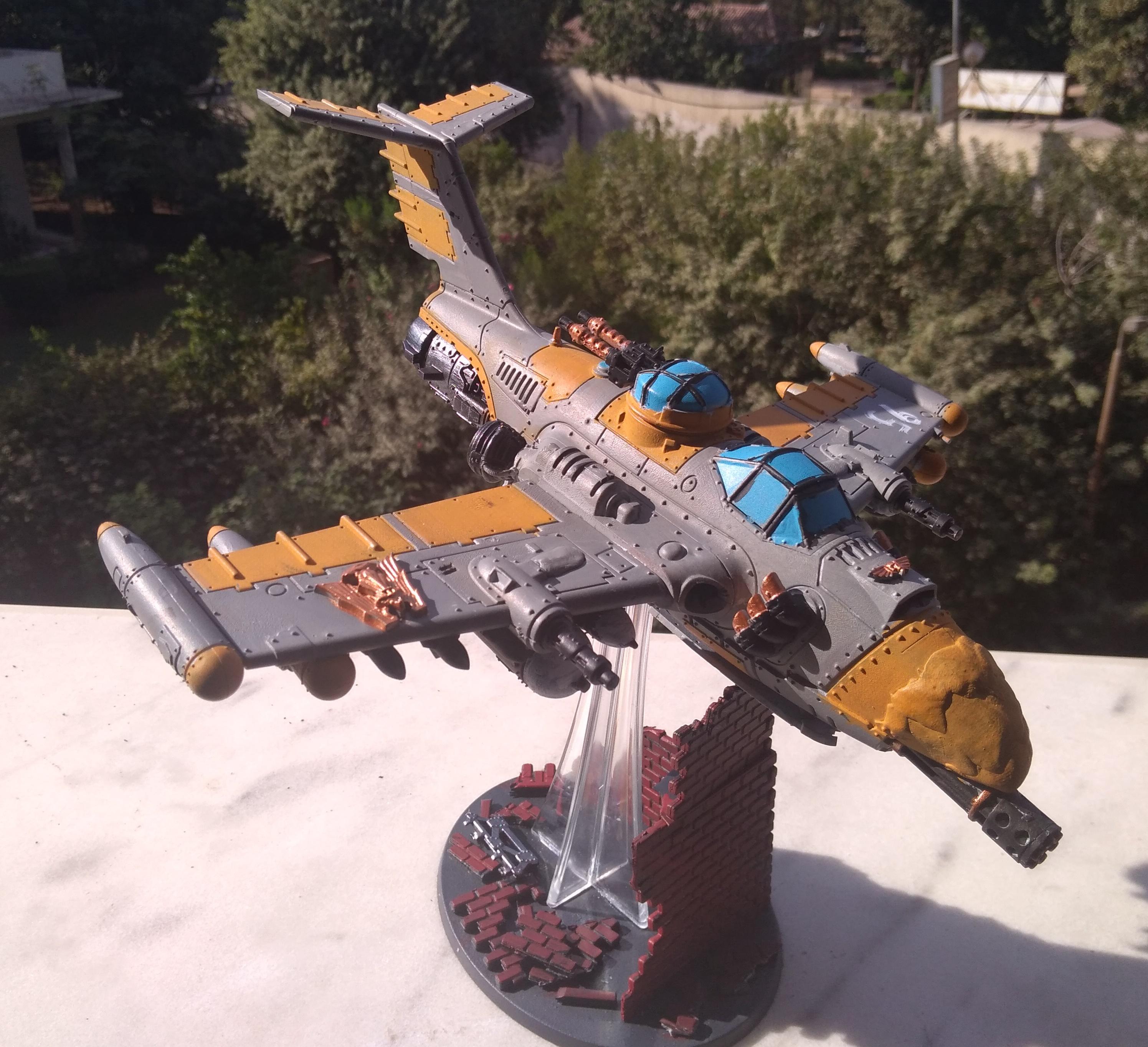Avenger, Counts As, Dakkajet, Fighter, Flyer, Imperial Guard, Orks, Thunderbolt