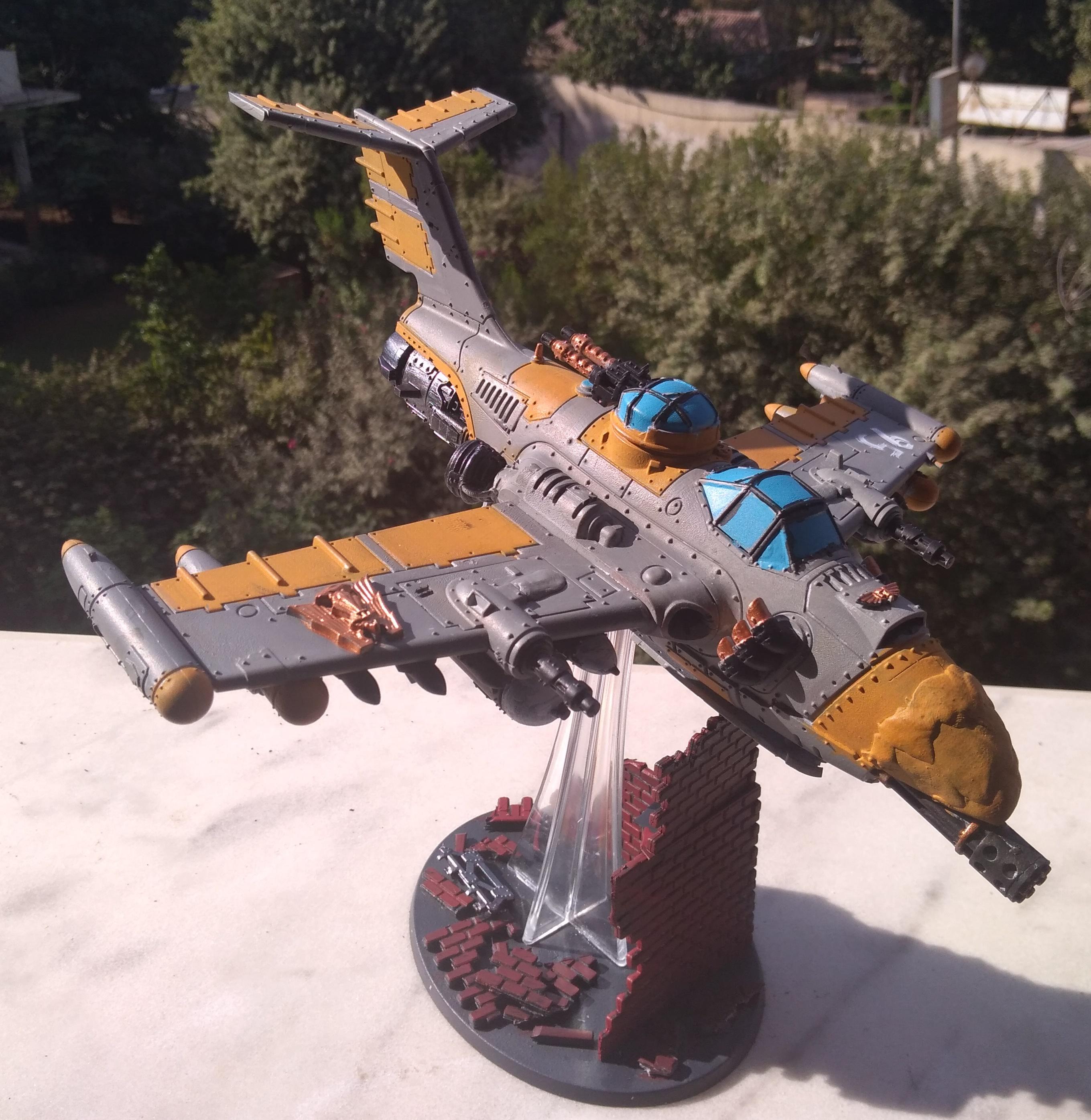 Avenger, Counts As, Dakkajet, Fighter, Flyer, Imperial Guard, Orks, Thunderbolt