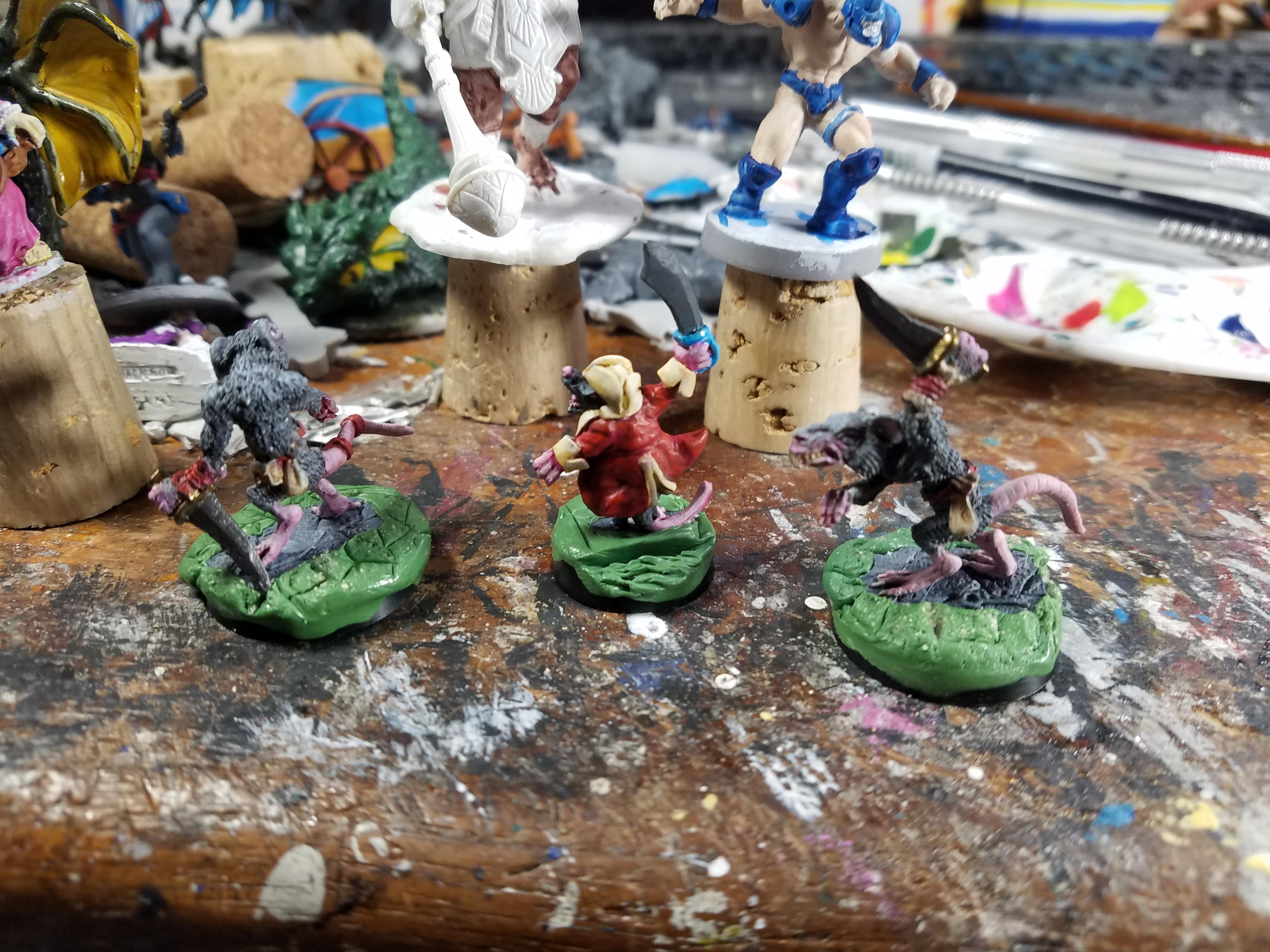 Oathsworn, Rats, Reaper, Work In Progress