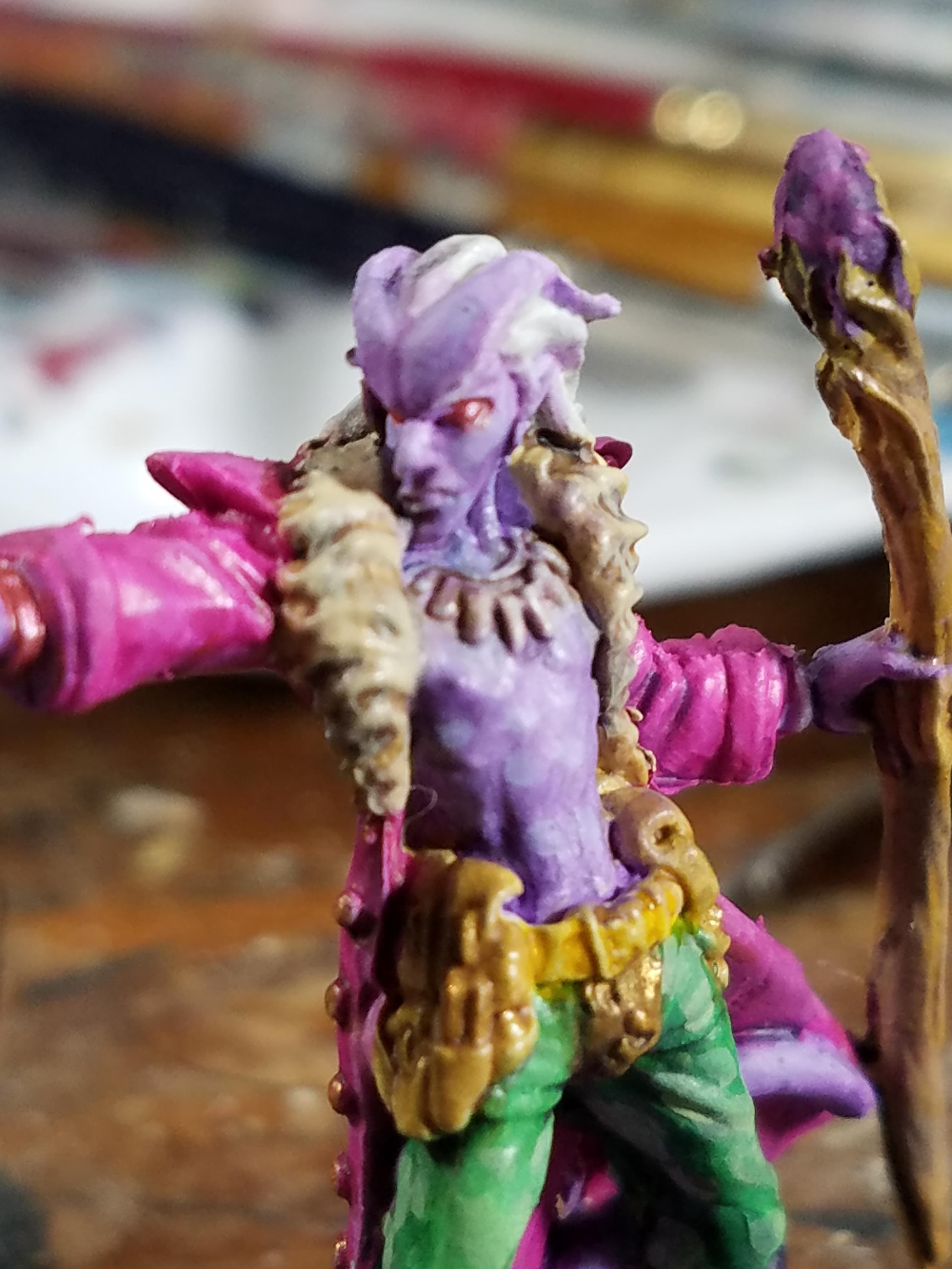 Bones, Magician, Reaper Miniatures, Tiefling