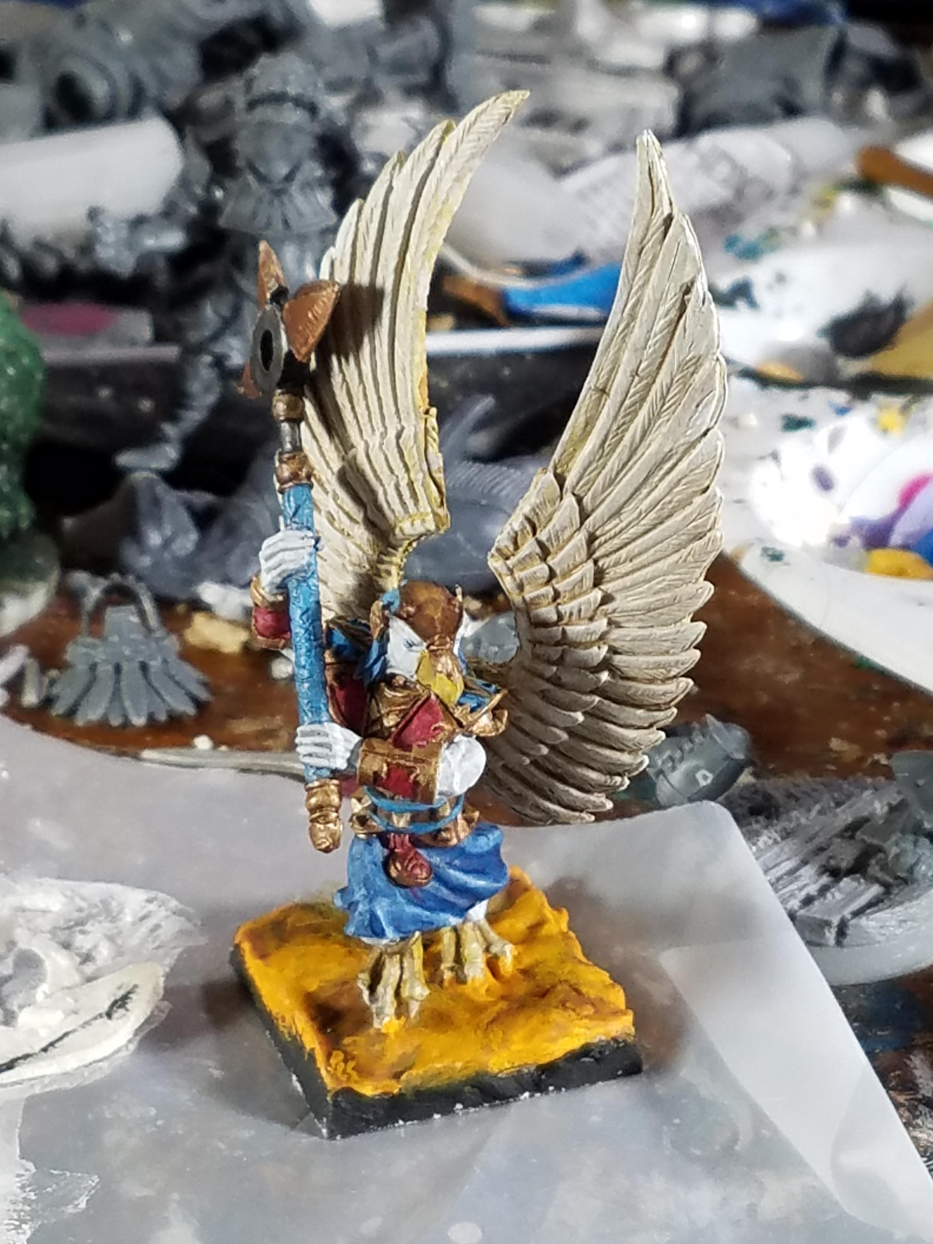 Aspect Of The Avenger, Crocodile Games, Harbinger Of Horus, Hawk Man, Heru, Shade Painting
