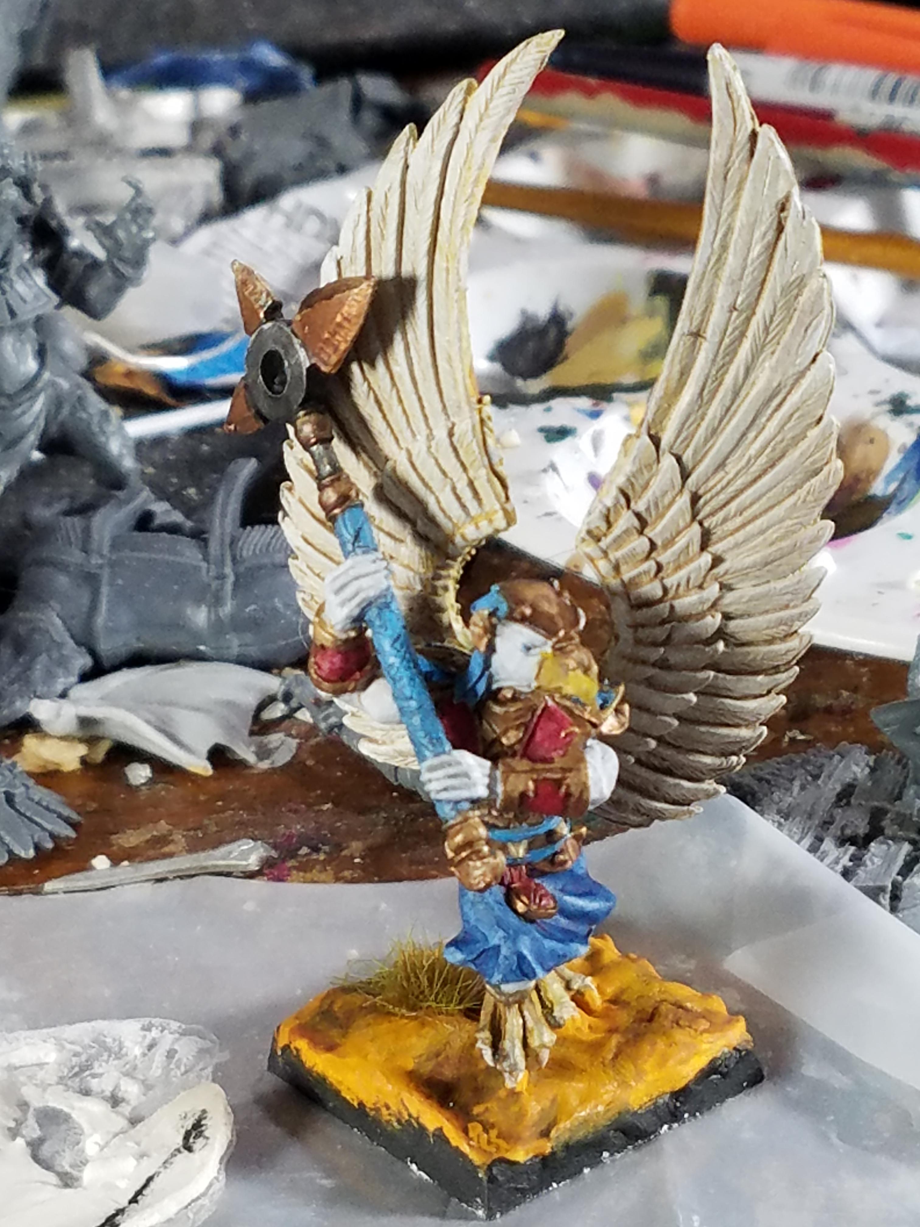 Aspect Of The Avenger, Crocodile Games, Harbinger Of Horus, Hawk Man, Heru, Shade Painting