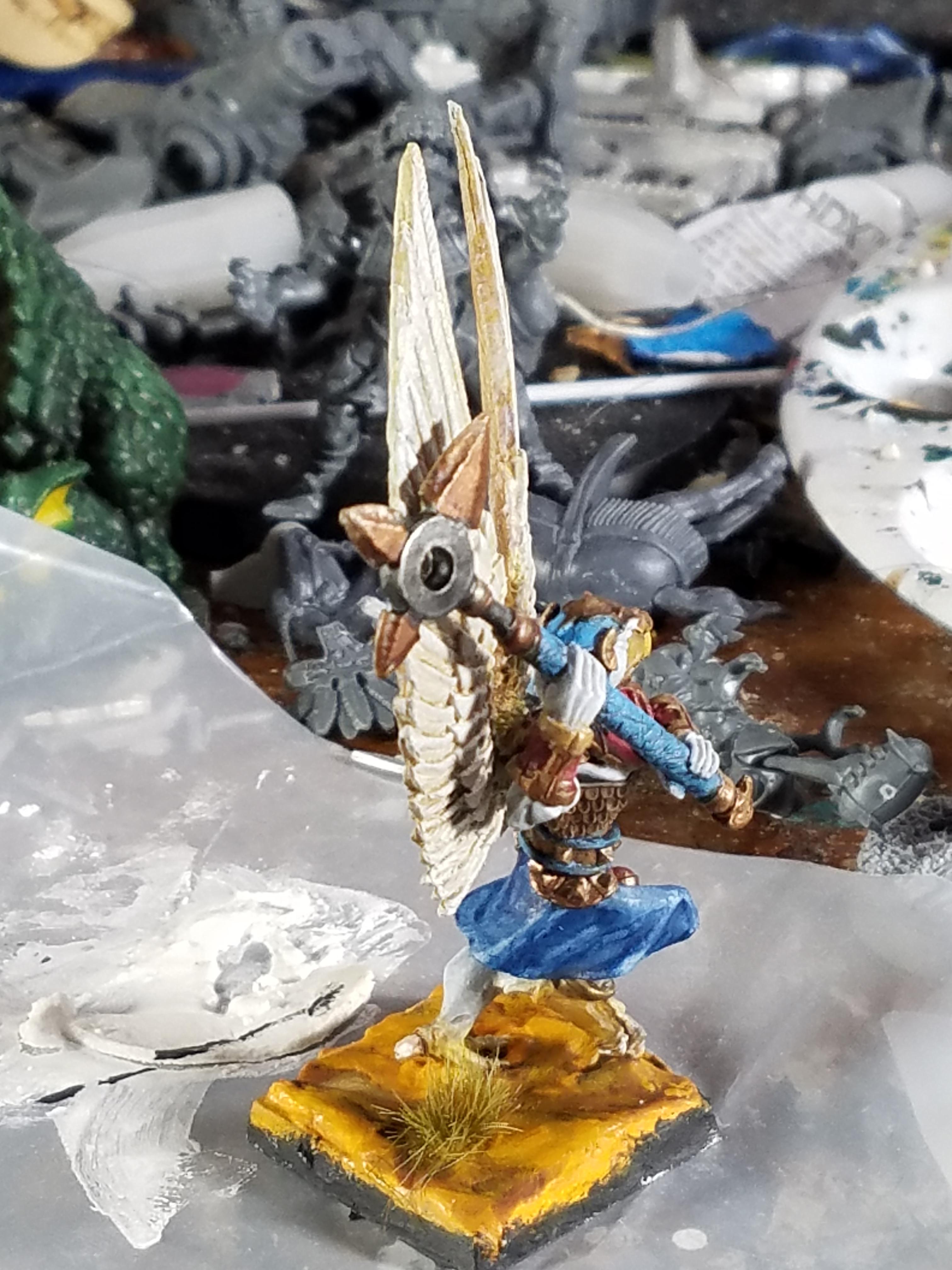 Aspect Of The Avenger, Crocodile Games, Harbinger Of Horus, Hawk Man, Heru, Shade Painting
