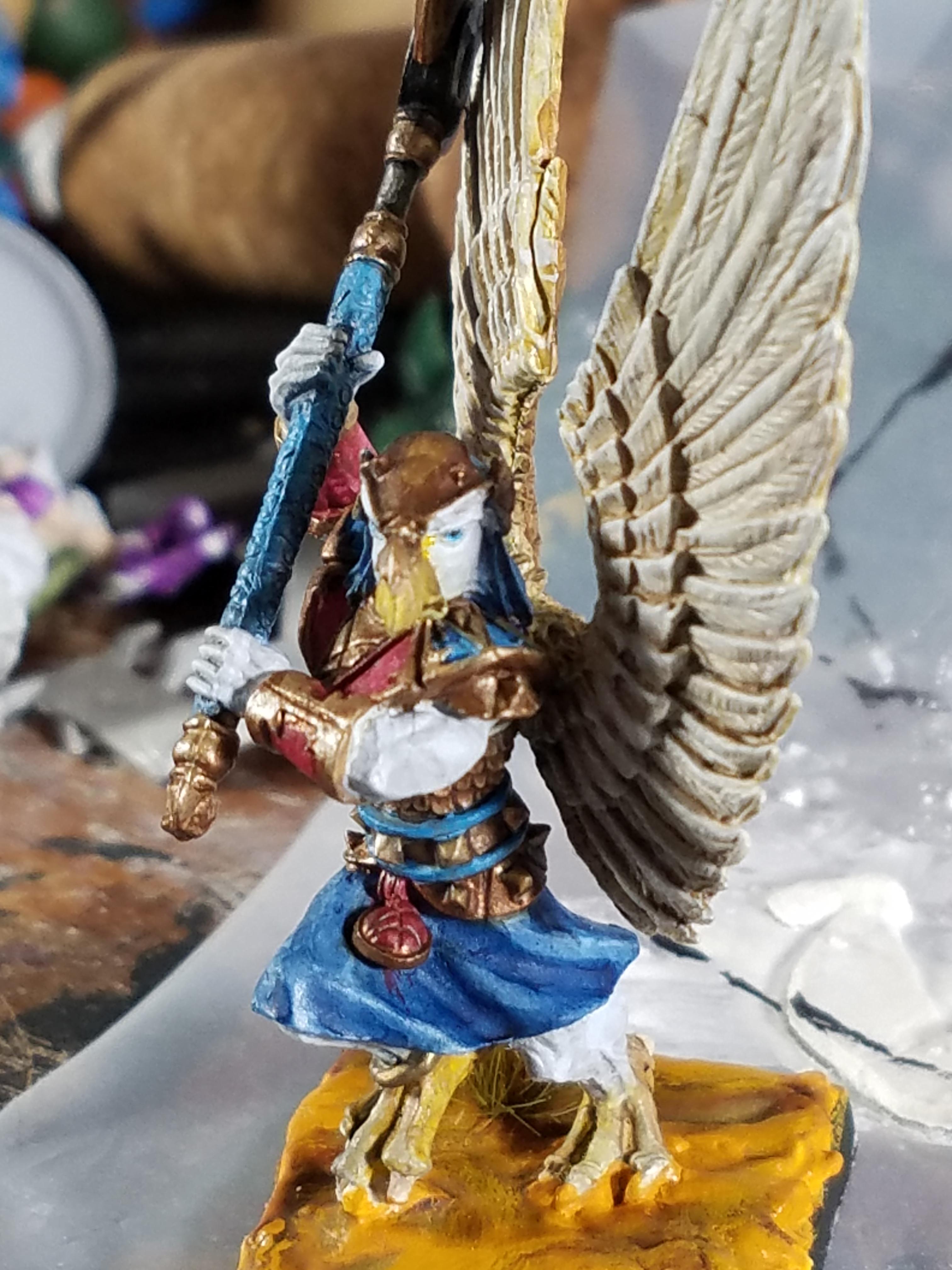 Aspect Of The Avenger, Crocodile Games, Harbinger Of Horus, Hawk Man, Heru, Shade Painting