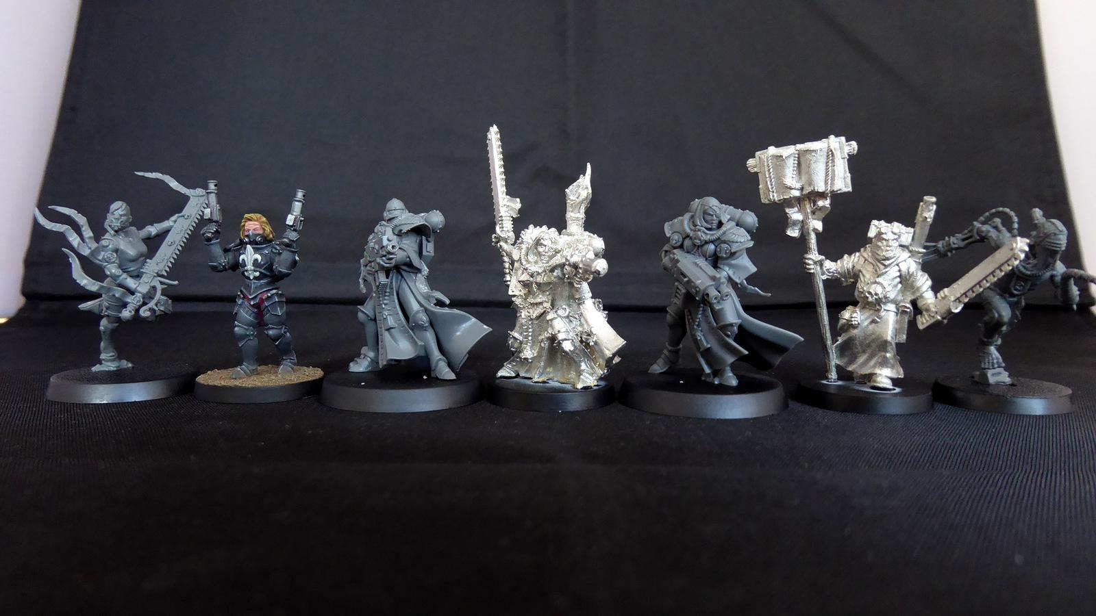 Anvil Industry, Comparison, Daughters Of The Burning Rose, Sisters Of Battle, Sororitas