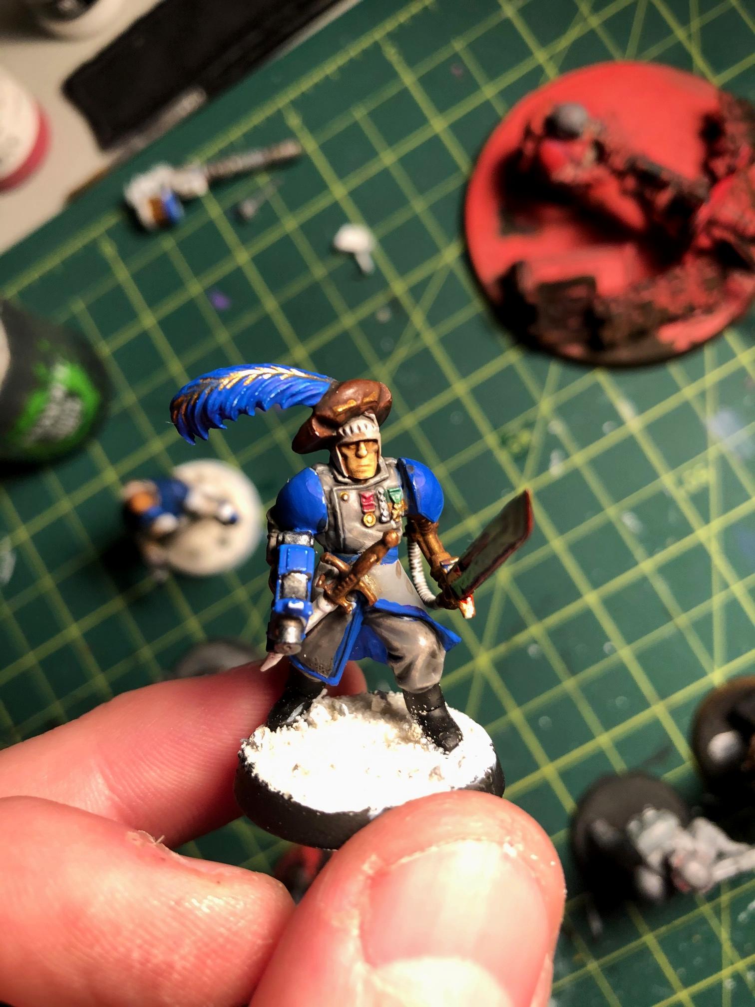 Astra Militarum, Crusaders, Empire, General, Guardsmen, Imperial Guard, Imperium, Infantry, Officer