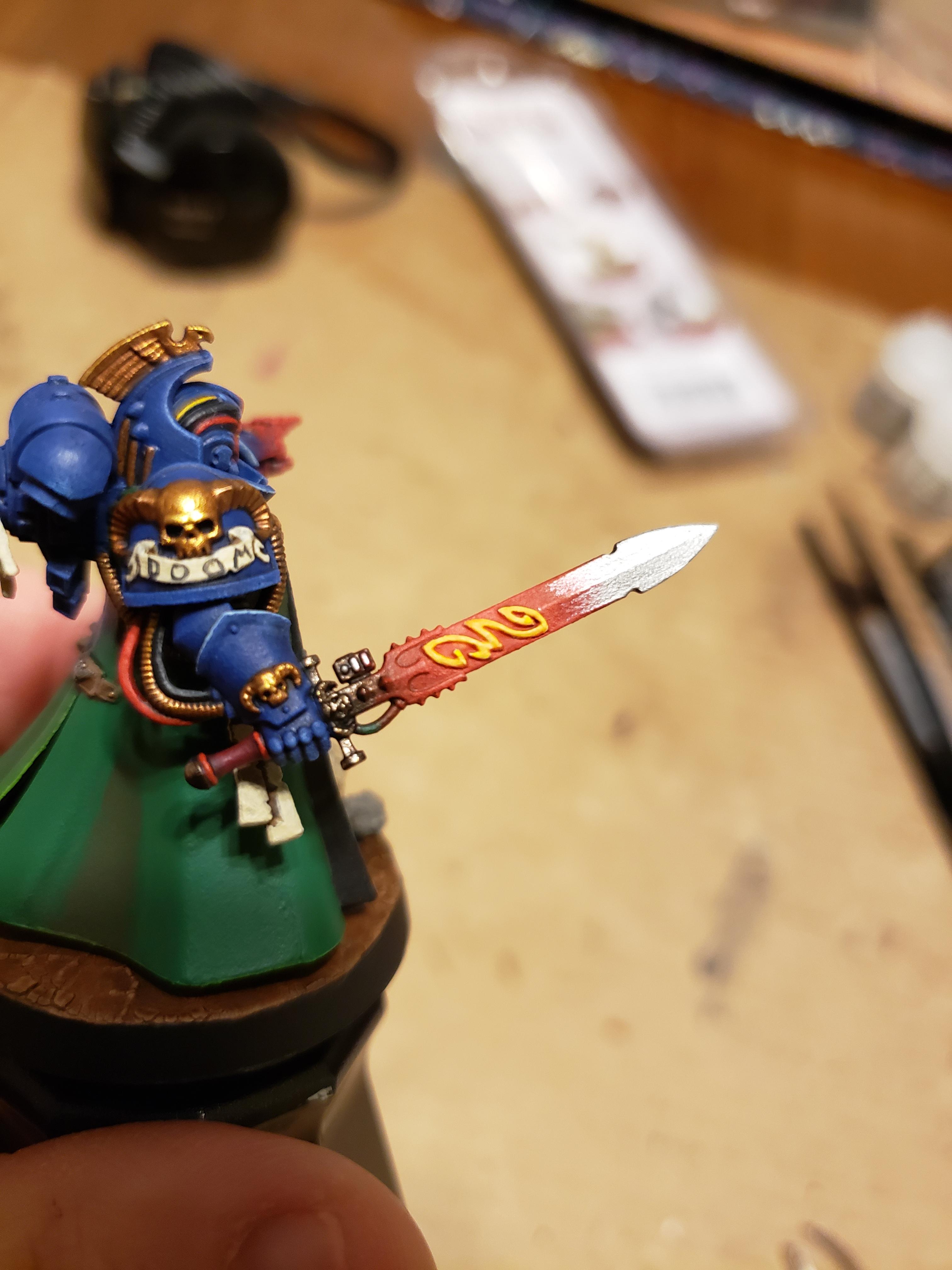 Doom Legion, Force Sword, Librarian, Primaris, Primaris Librarian