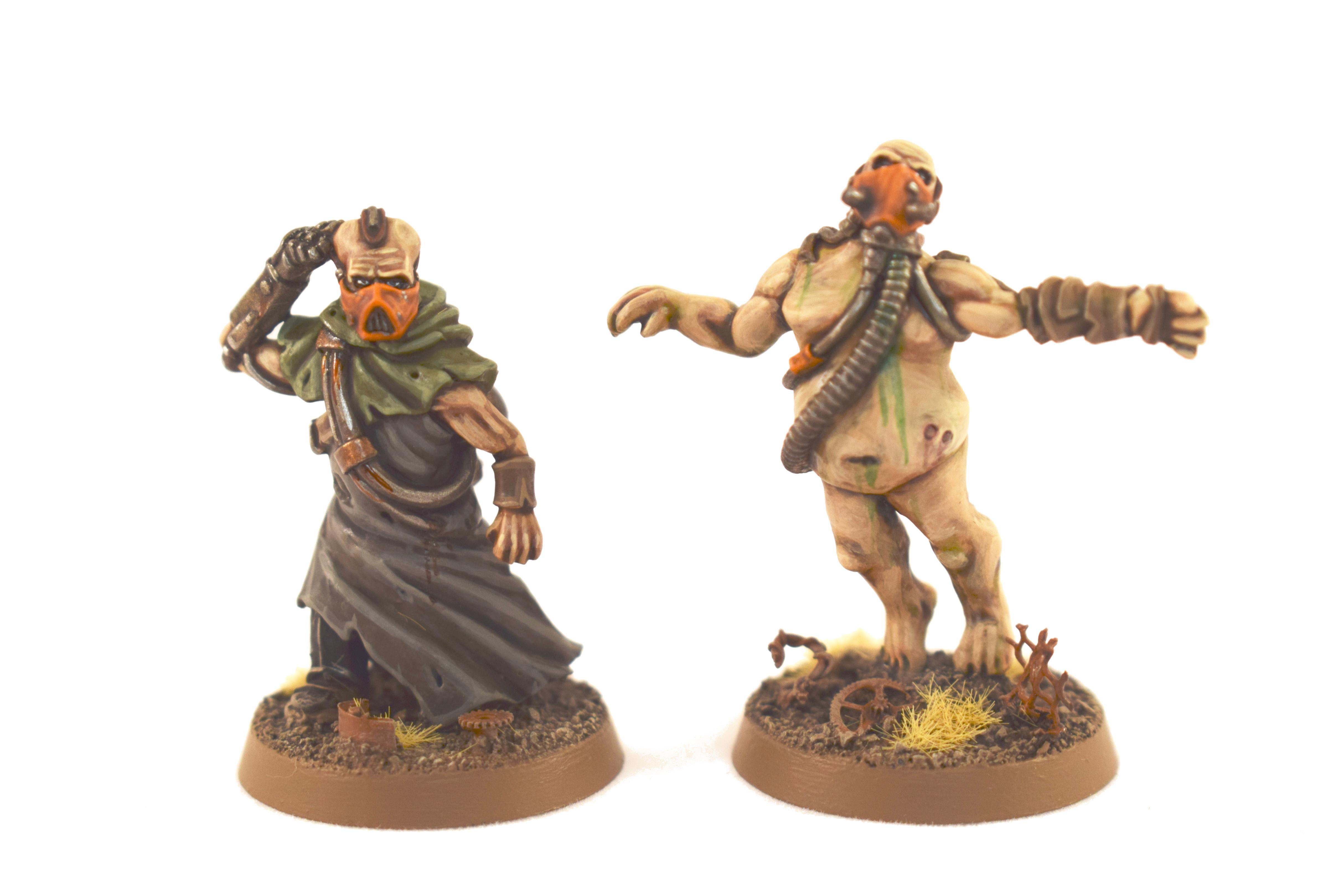 Cultist, Edinburgh Miniature Company, Miniatures Of The North, Psyker, Tox Troopers