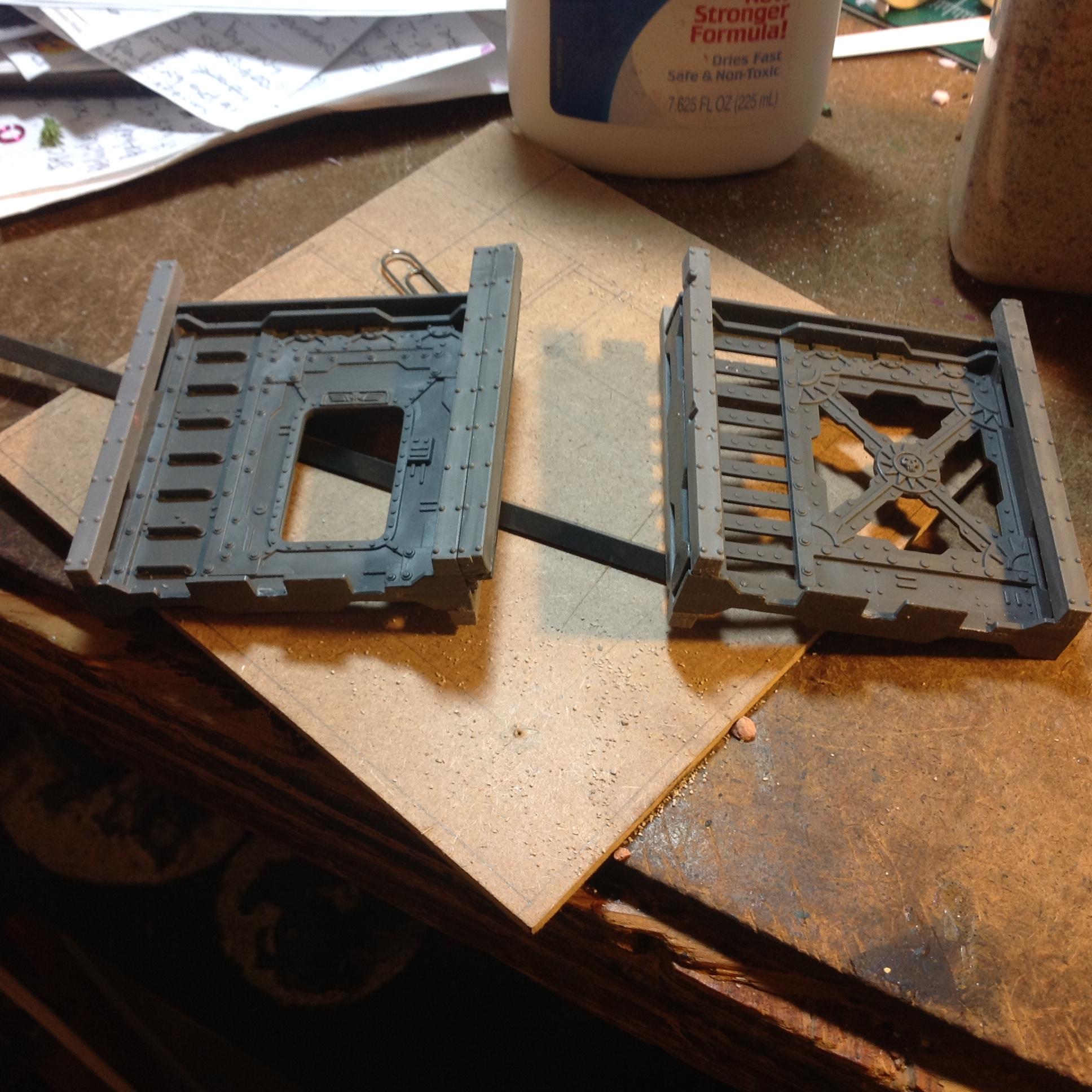 Alien, Craft Sand, Custom, Elmers, Hotglue, Infinity, Paradiso, Pip, Scratch Build, Straws, Terrain, Waaazag, Warhammer 40,000, Work In Progress