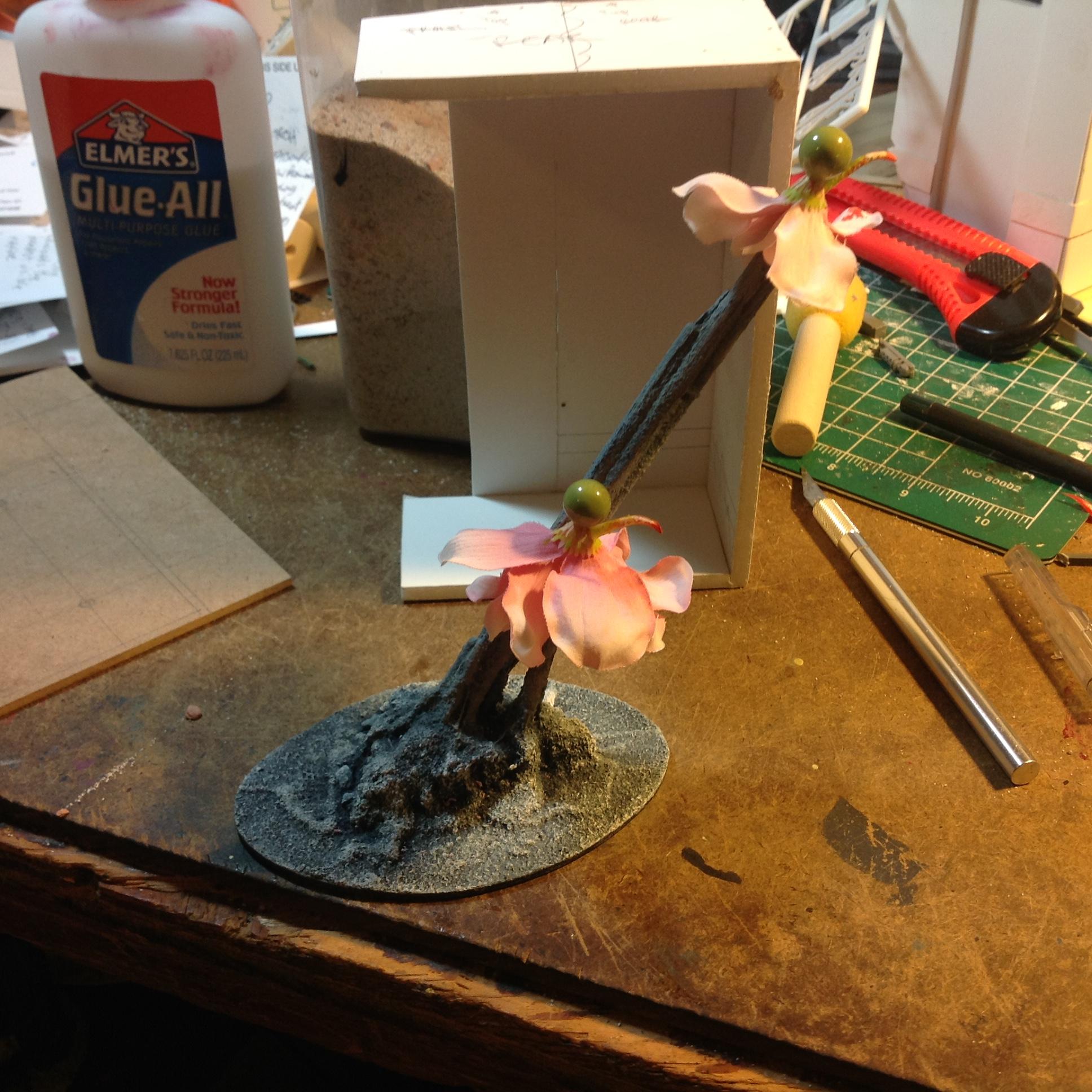 Alien, Craft Sand, Custom, Elmers, Hotglue, Infinity, Paradiso, Pip, Scratch Build, Straws, Terrain, Waaazag, Warhammer 40,000, Work In Progress
