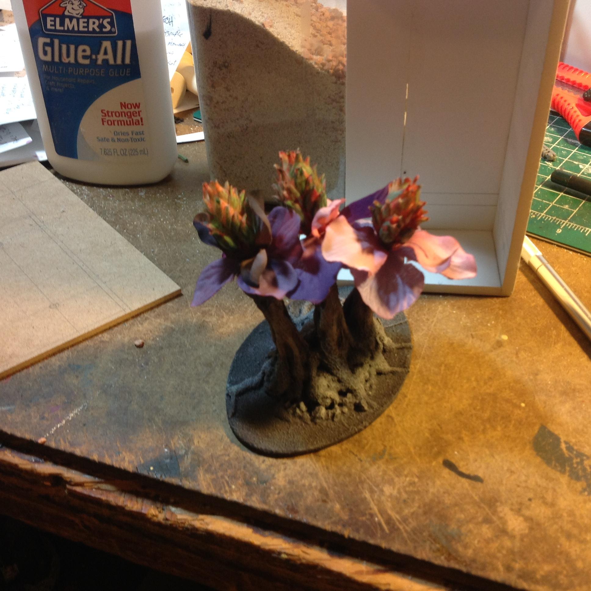 Alien, Craft Sand, Custom, Elmers, Hotglue, Infinity, Paradiso, Pip, Scratch Build, Straws, Terrain, Waaazag, Warhammer 40,000, Work In Progress