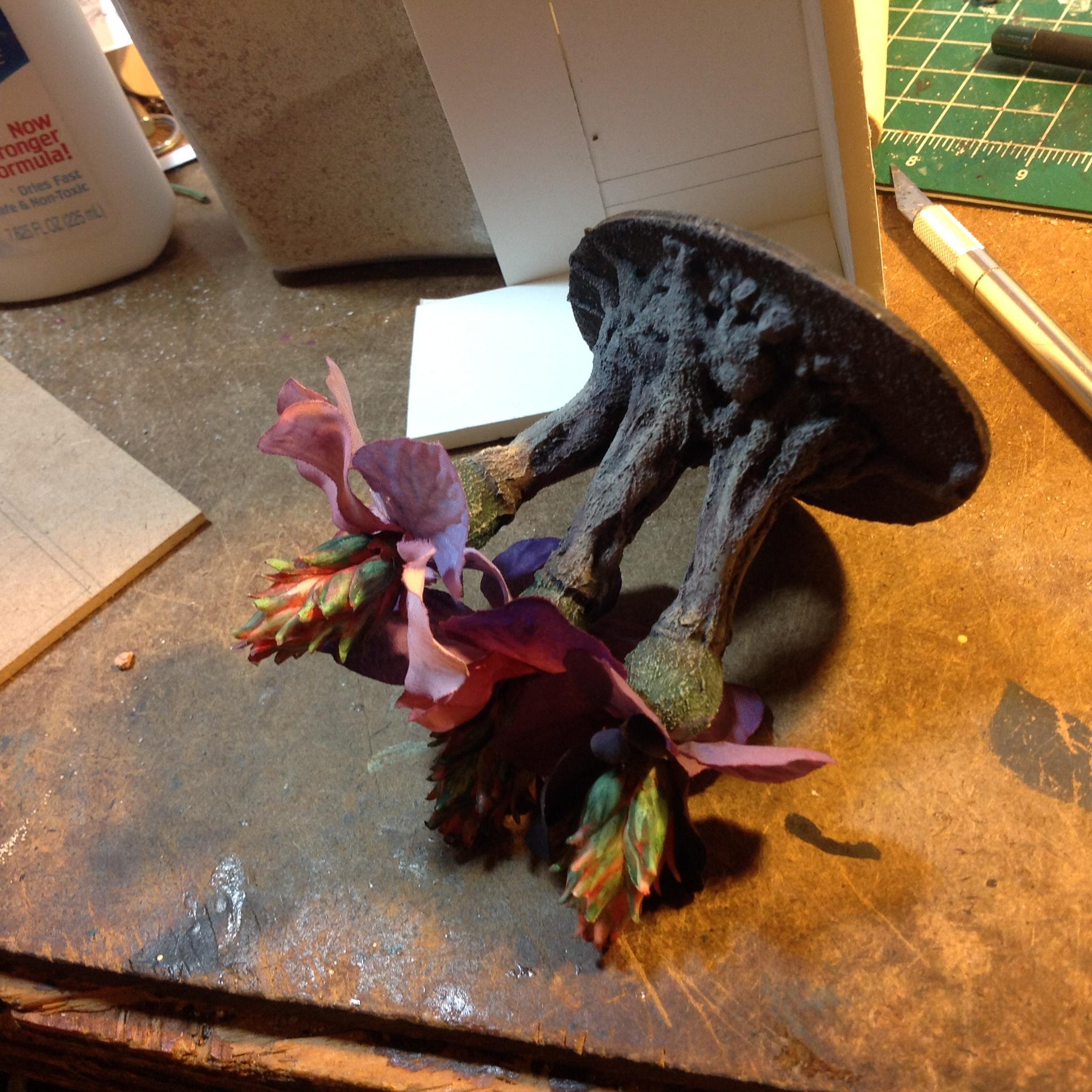 Alien, Craft Sand, Custom, Elmers, Hotglue, Infinity, Paradiso, Pip, Scratch Build, Straws, Terrain, Waaazag, Warhammer 40,000, Work In Progress