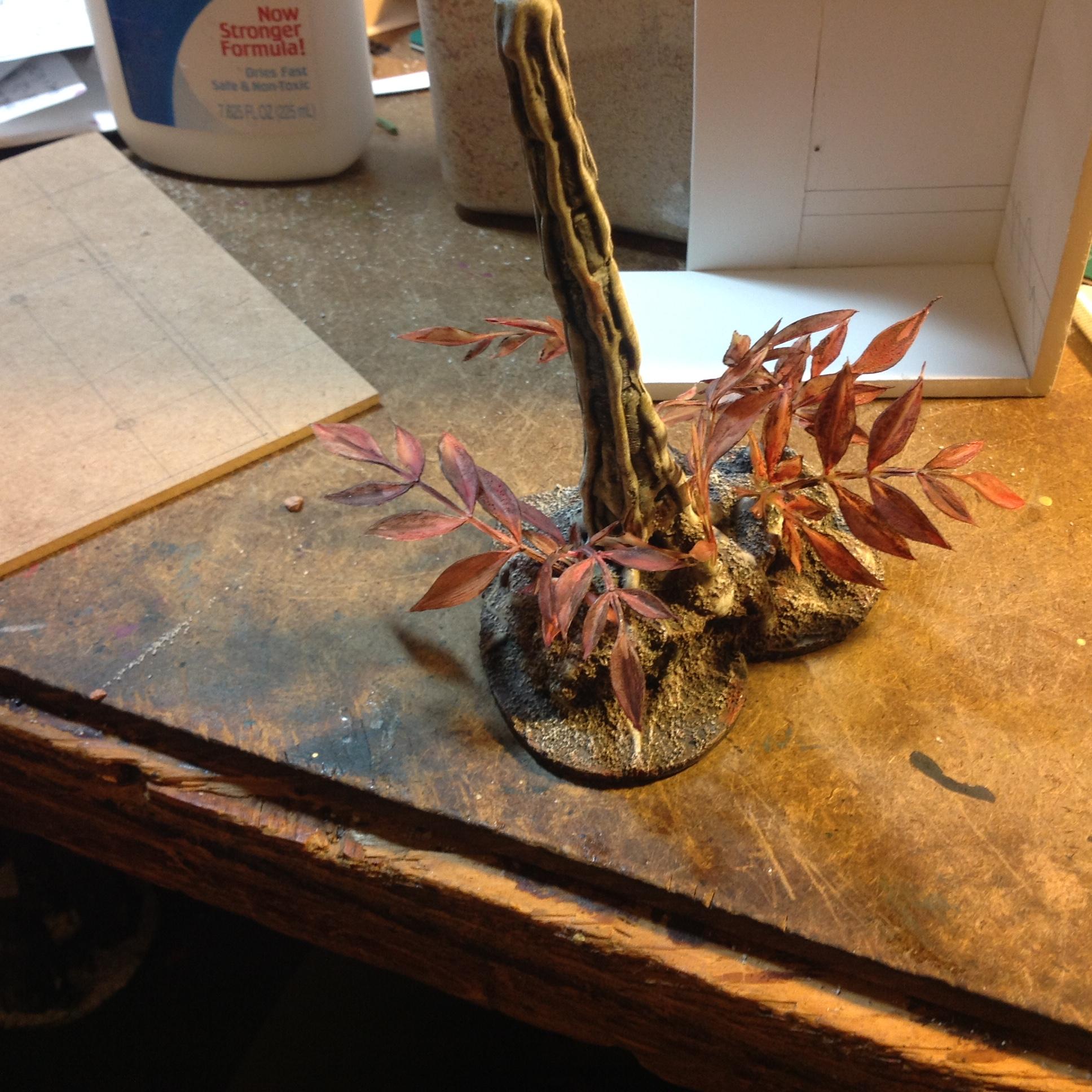 Alien, Craft Sand, Custom, Elmers, Hotglue, Infinity, Paradiso, Pip, Scratch Build, Straws, Terrain, Waaazag, Warhammer 40,000, Work In Progress