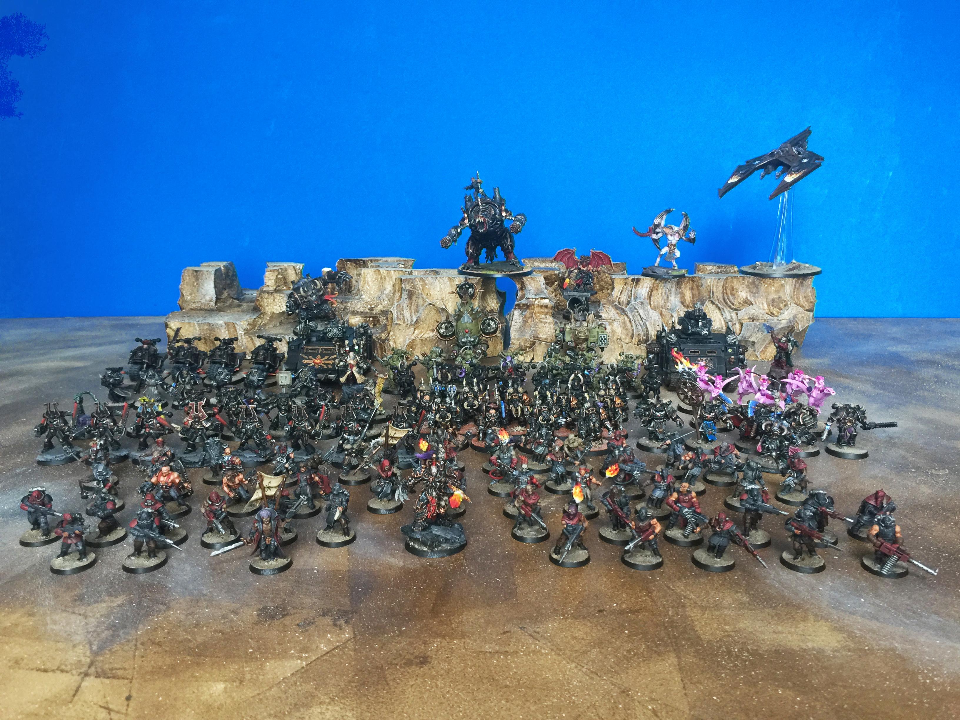 Abaddon, Army, Black Crusade, Black Legion, Chaos, Chaos Space Marines, Heretic Astartes, Warhammer 40,000