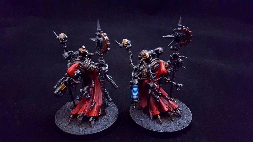 Ad Mech, Adeptus Mechanicus, Commission By Raven�s Nest Painting, Dominus, Imperium, Mars, Tech-priest, Warhammer 40,000