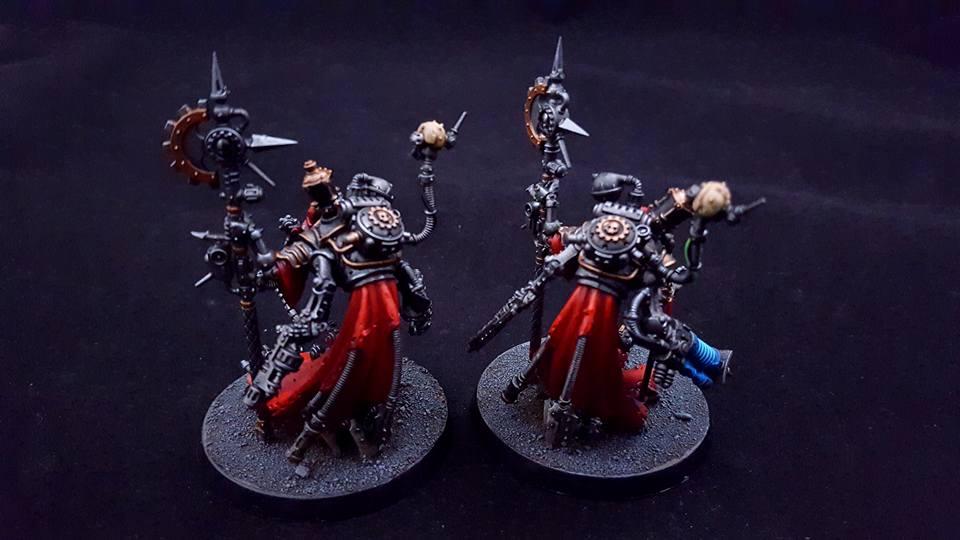 Ad Mech, Adeptus Mechanicus, Commission By Raven�s Nest Painting, Dominus, Imperium, Mars, Tech-priest, Warhammer 40,000