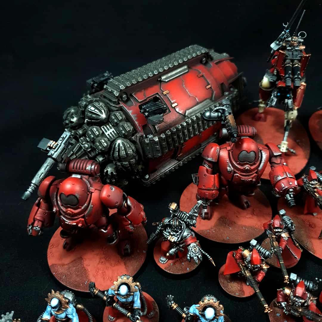 Ad Mech, Adeptus Mechanicus, Assault Drill, Ballistarii, Commission By Raven�s Nest Painting, Cybernetica, Datasmith, Dragoon, Electropriest, Fulgerite, Imperium, Ironstrider, Kastelan, Mars, Robot, Skitarii, Sydonian, Termite, Terrax, Warhammer 40,000