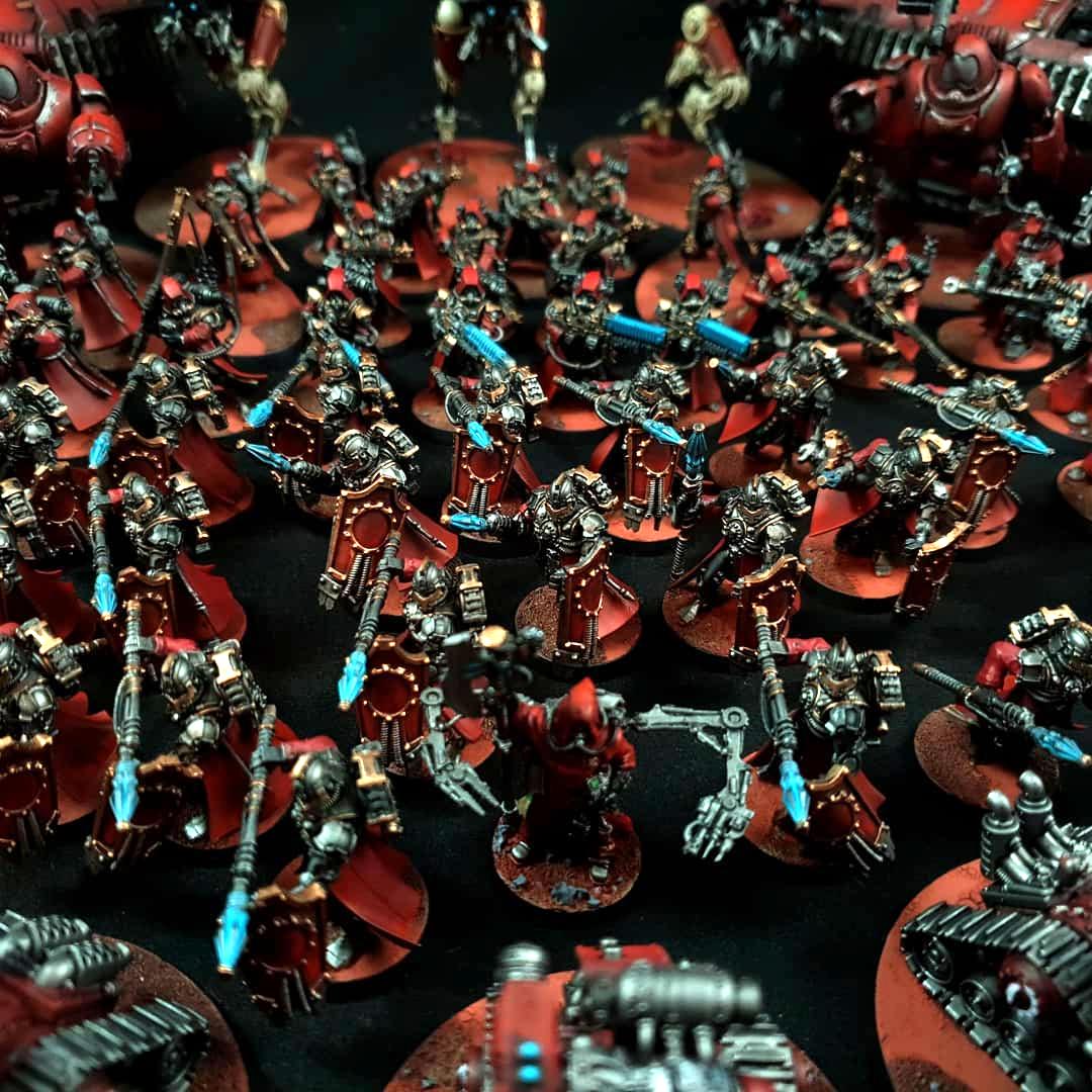 Ad Mech, Adeptus Mechanicus, Commission By Raven�s Nest Painting, Hoplites, Imperium, Mars, Secutarii, Tech-priest, Warhammer 40,000