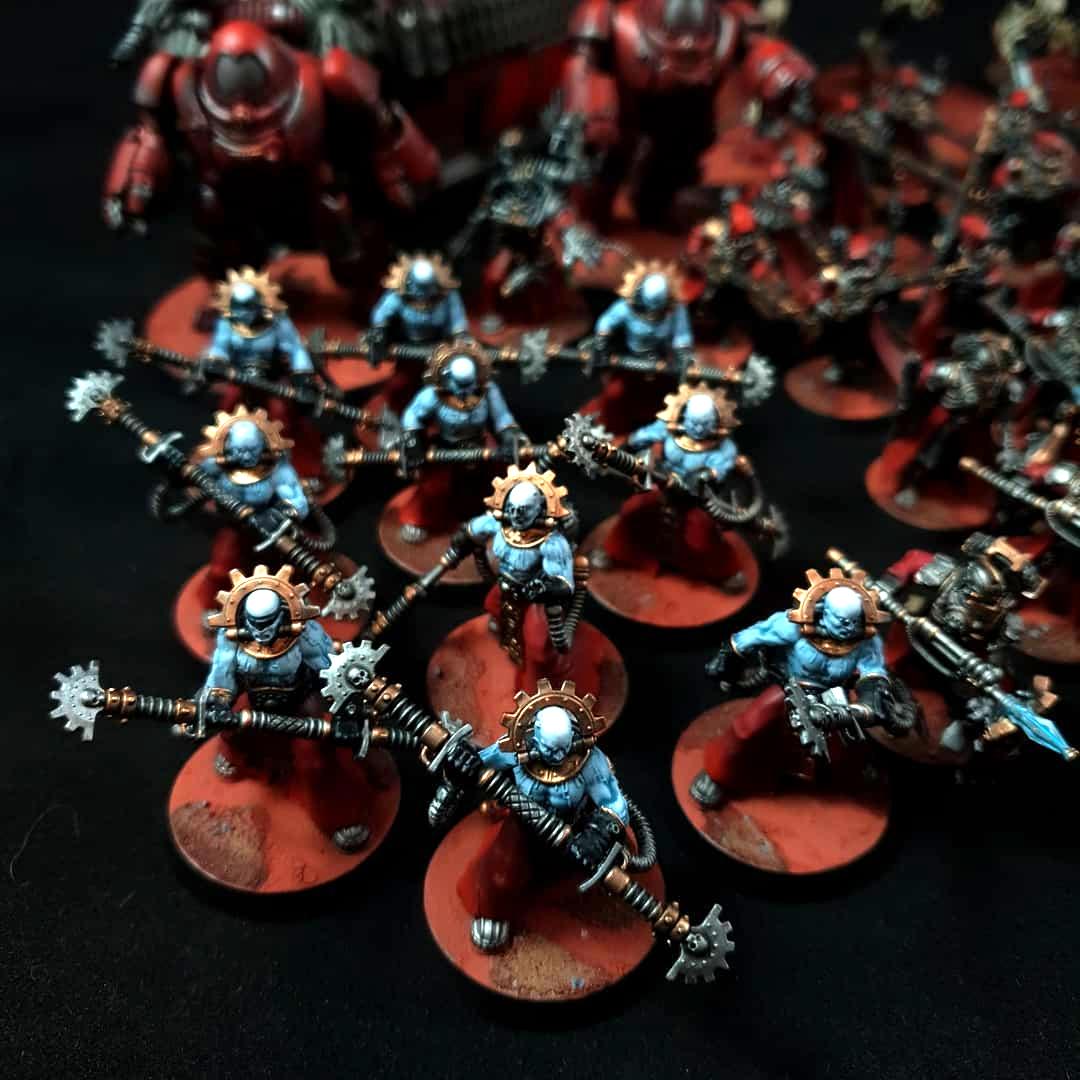 Ad Mech, Adeptus Mechanicus, Commission By Raven�s Nest Painting, Electropriest, Fulgerite, Imperium, Mars, Warhammer 40,000