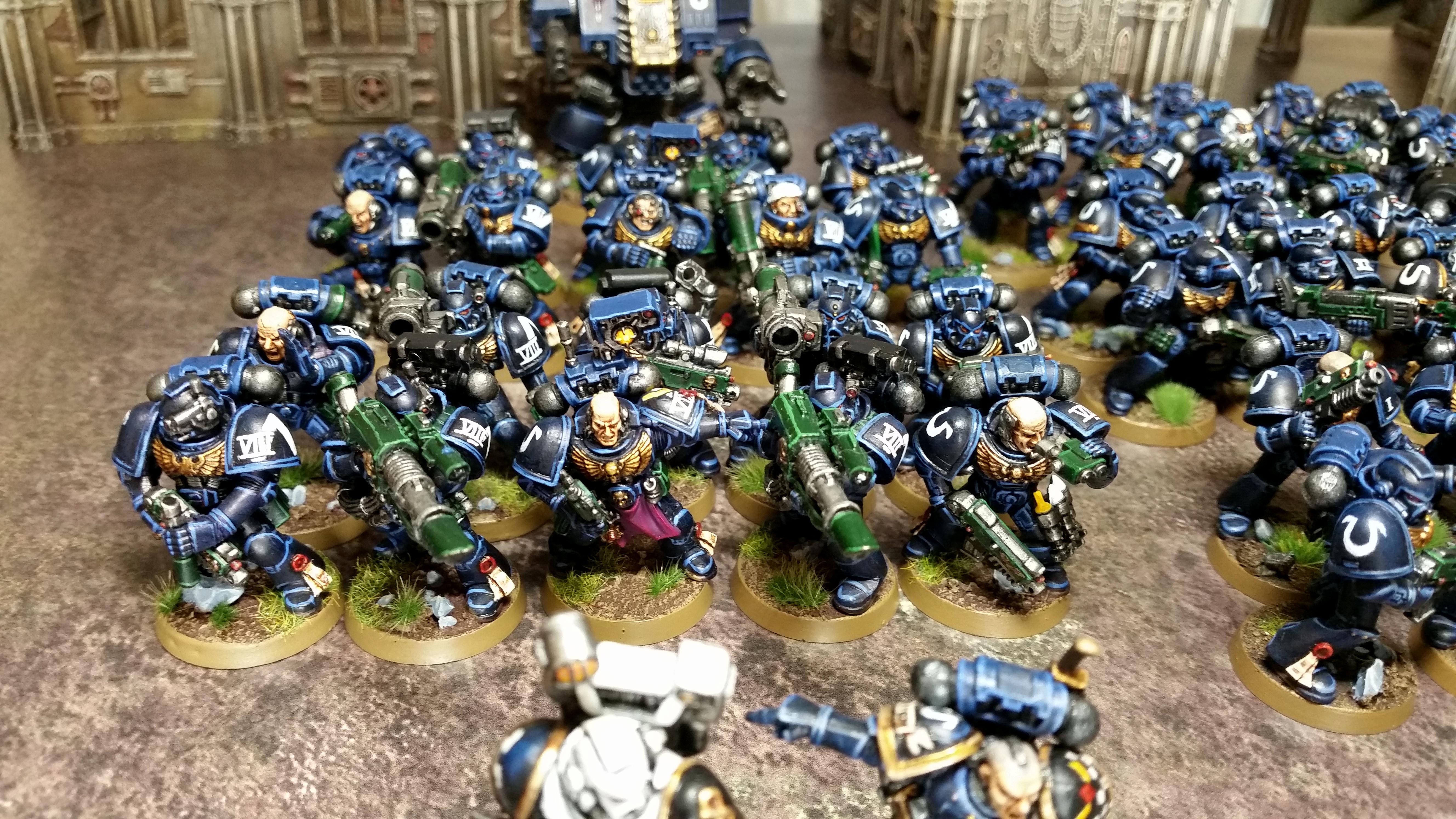 Army, Battle Company, Space Marines, Ultramarines