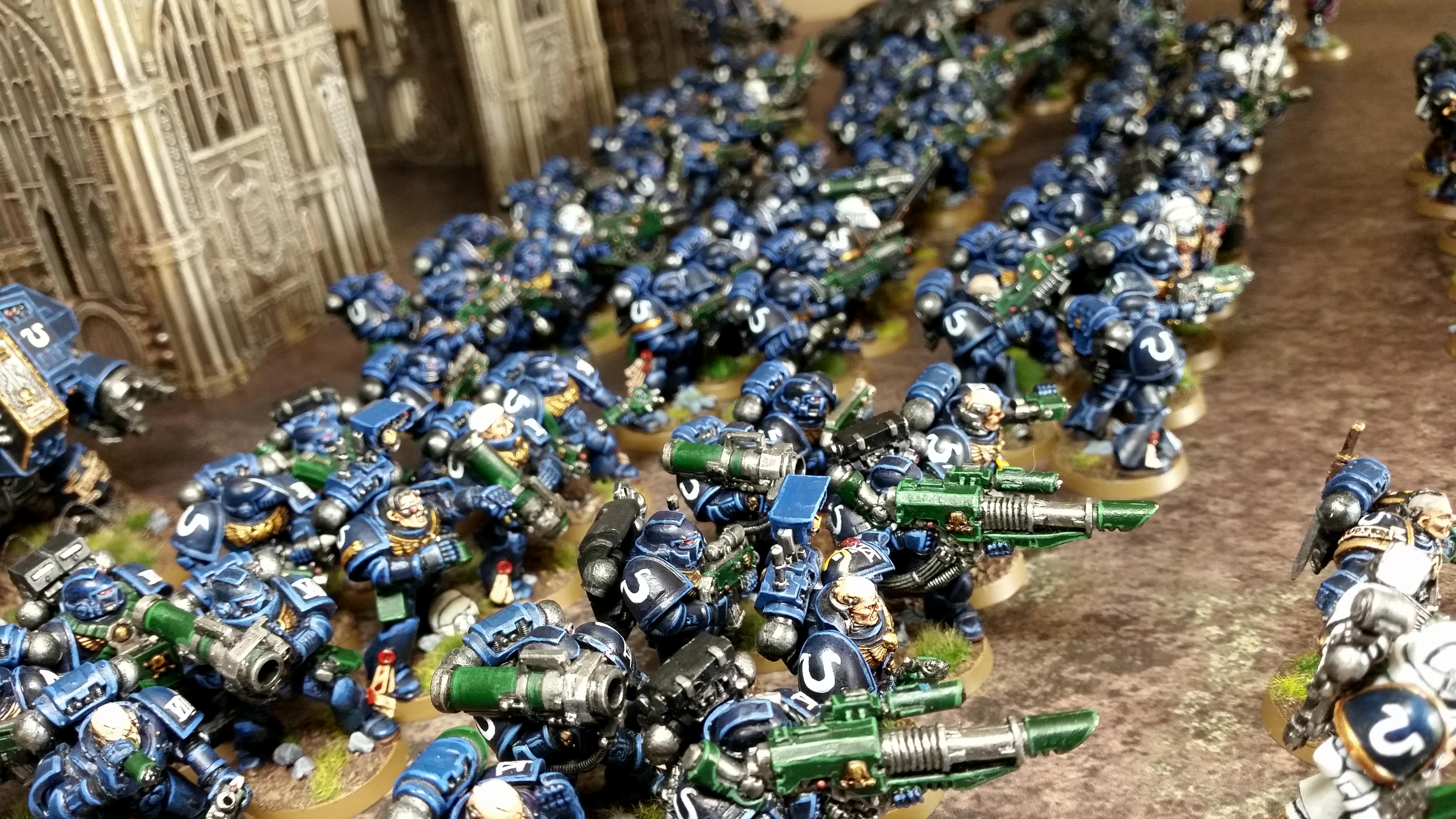 Army, Battle Company, Space Marines, Ultramarines