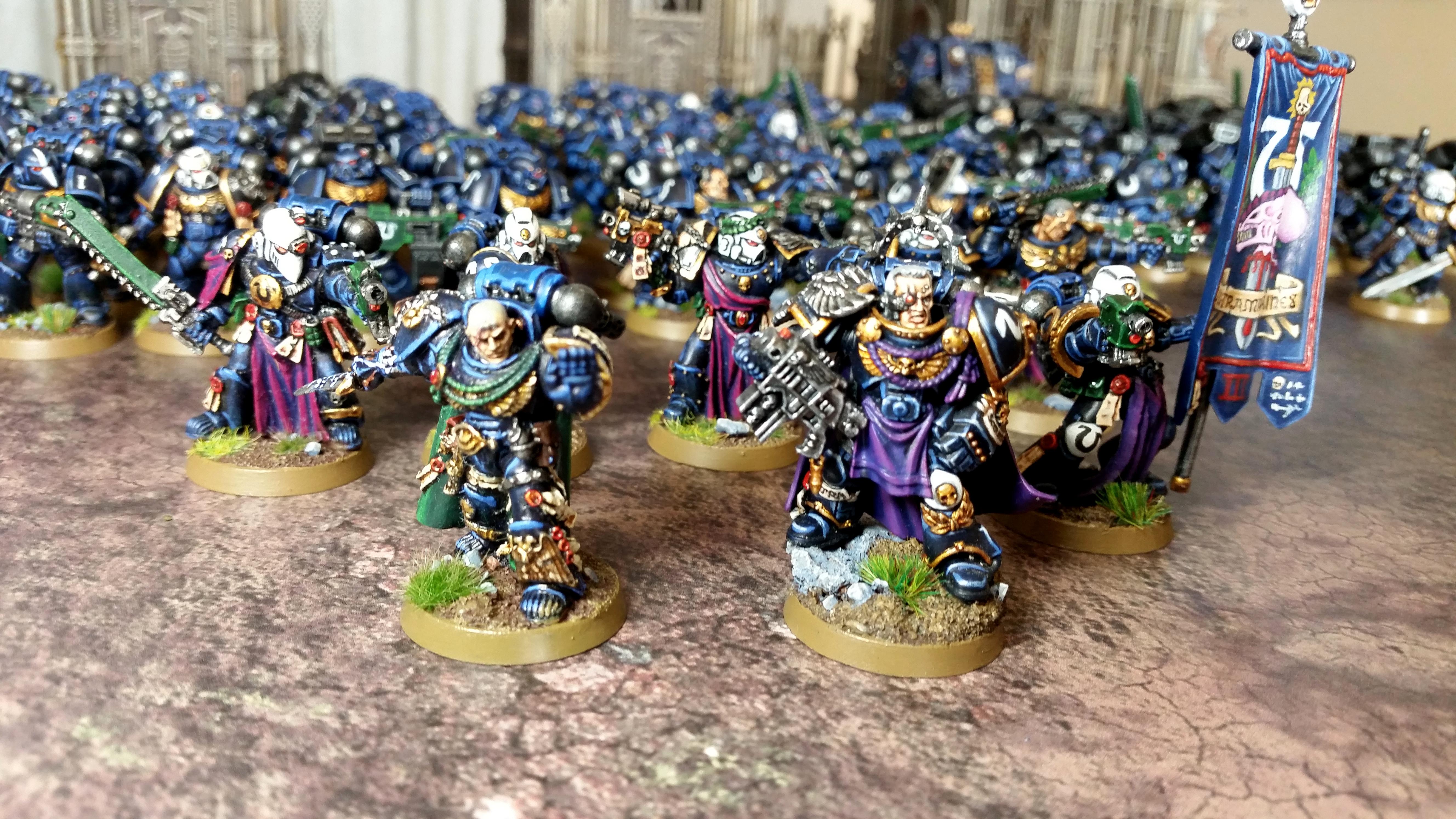 Army, Battle Company, Space Marines, Ultramarines