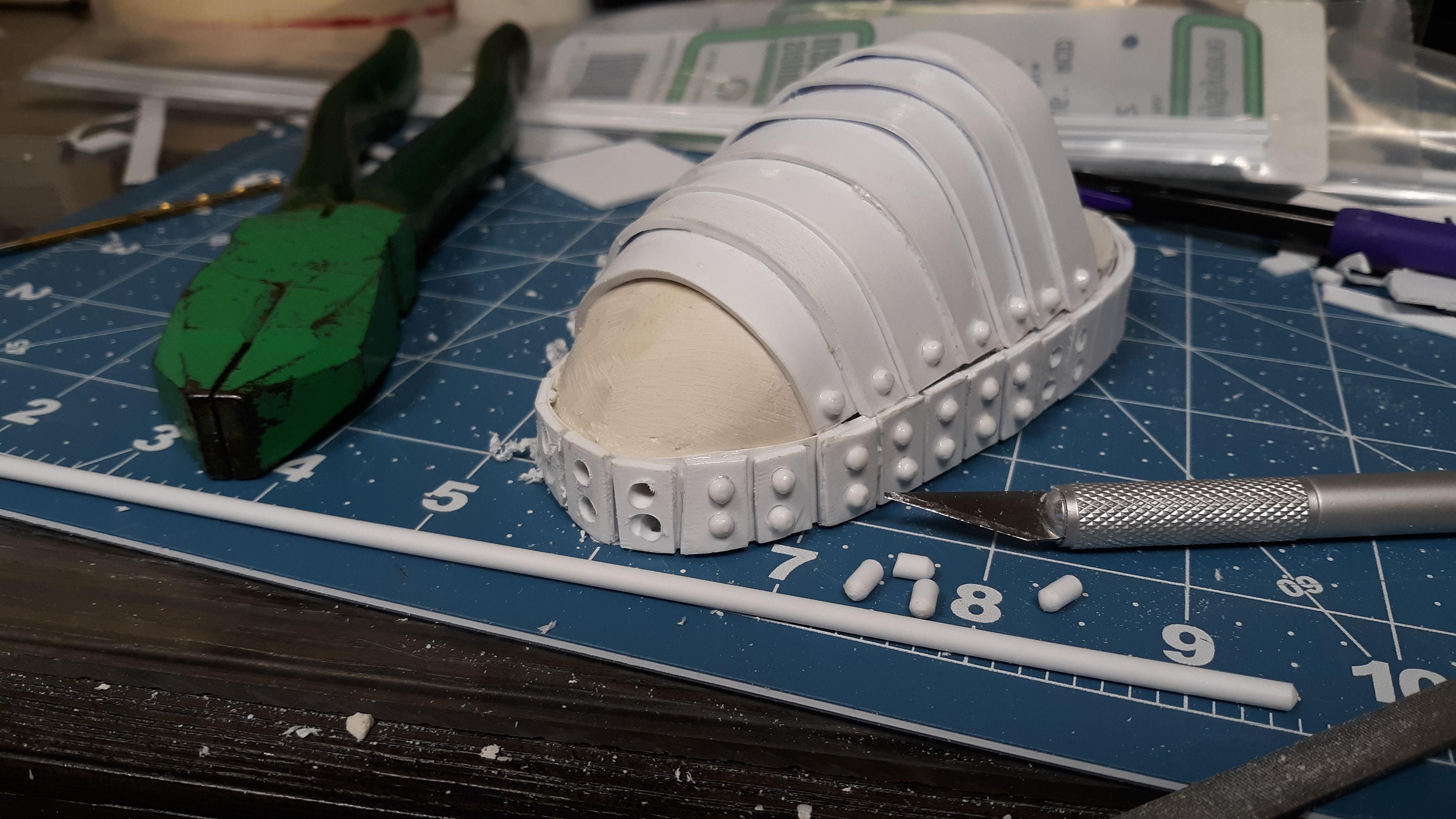 A good start on the rivets