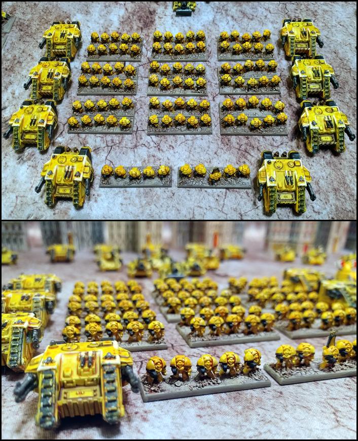 Epic, Epic40k, Imperial Fists, Space Marines, Warhammer 40,000