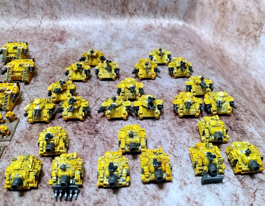 Epic, Epic40k, Imperial Fists, Space Marines, Warhammer 40,000