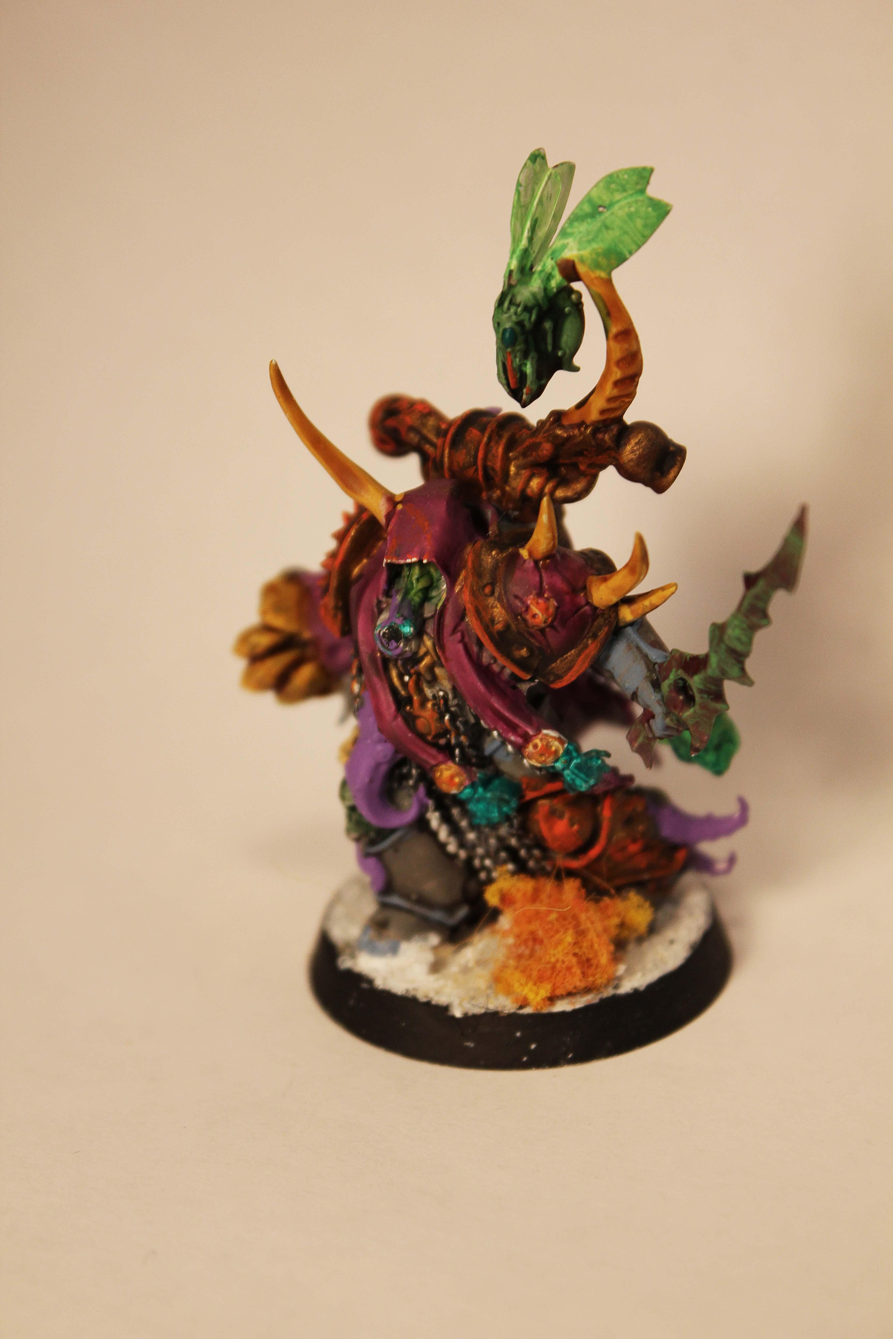 Death Guard, Infantry, Malignant Plague Caster, Nurgle, Plague Marines, Warhammer 40,000