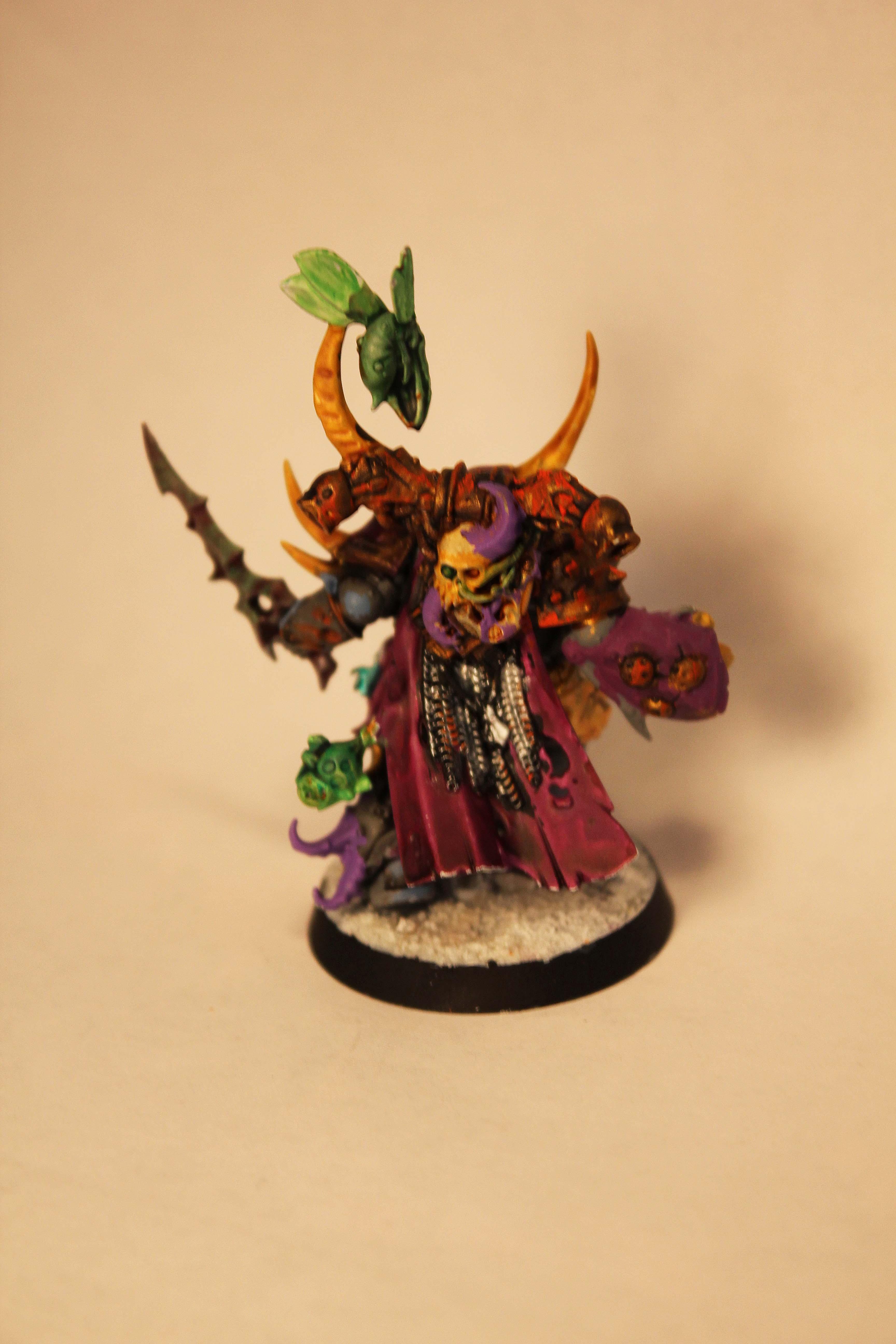 Death Guard, Infantry, Malignant Plague Caster, Nurgle, Plague Marines, Warhammer 40,000